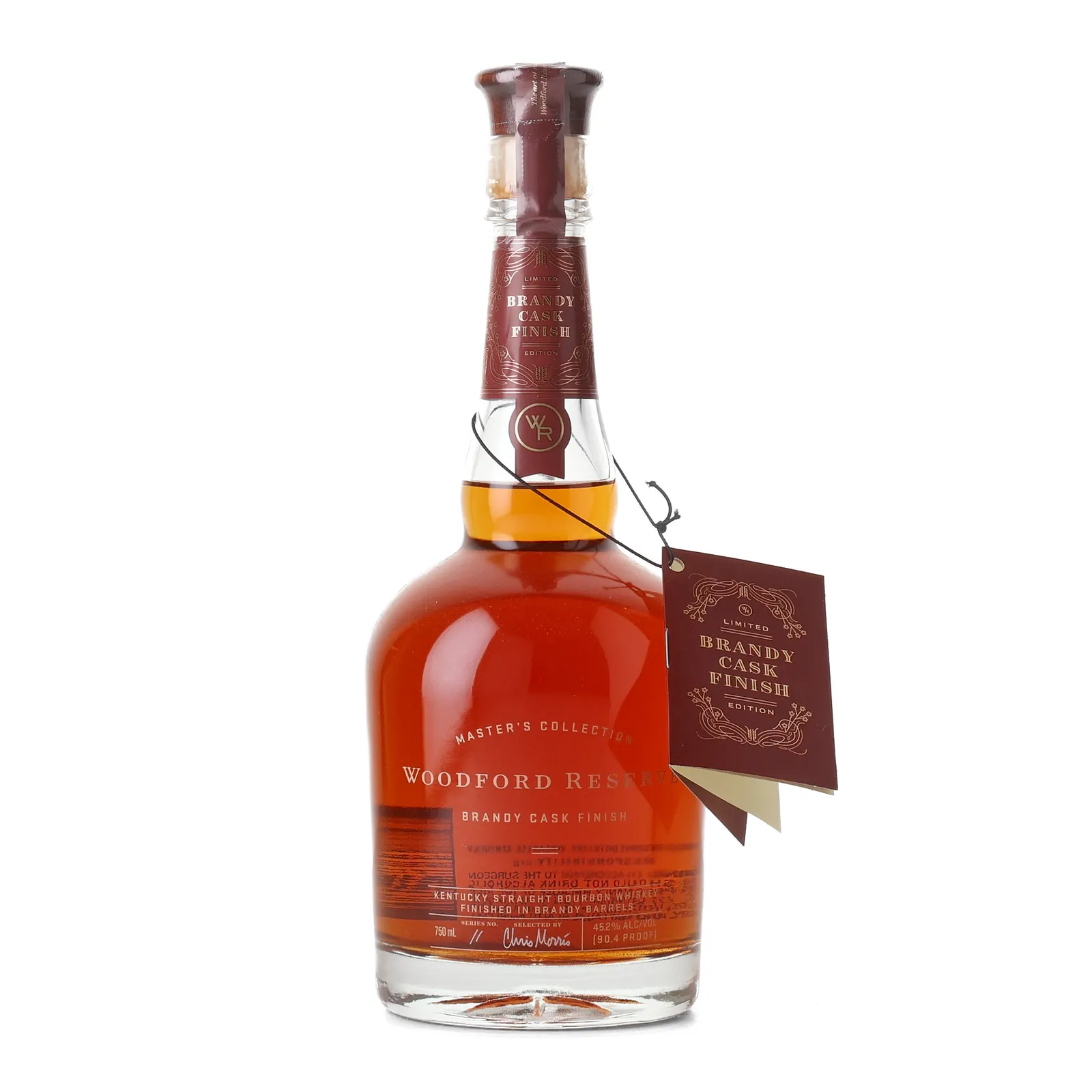 Woodford Reserve Master's Collection Brandy Cask Finish, Brandy Cask, Batch Series No. 11, 2016, 45.2% whisky bottle