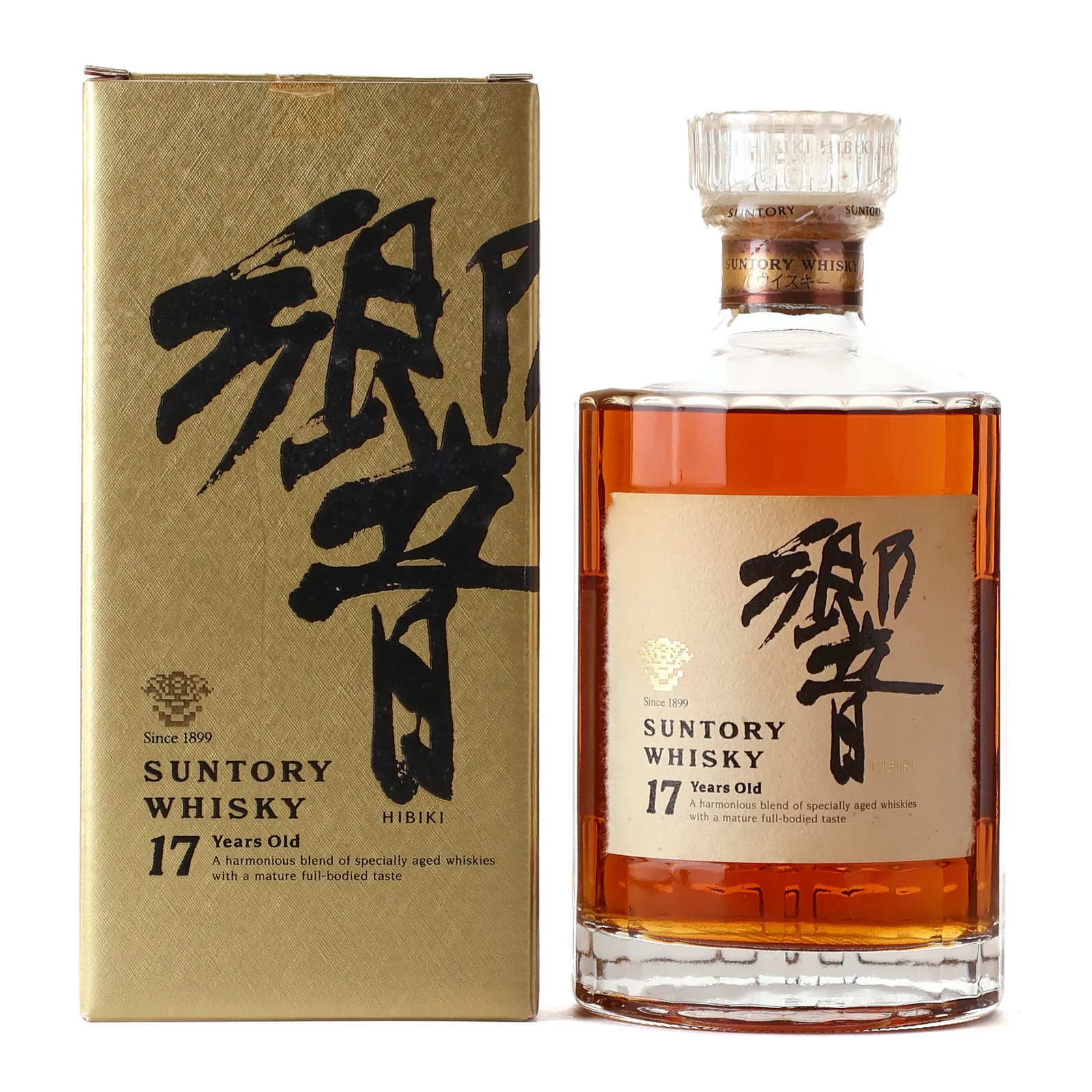Hibiki 17 Year Old, 43%, 70cl whisky bottle