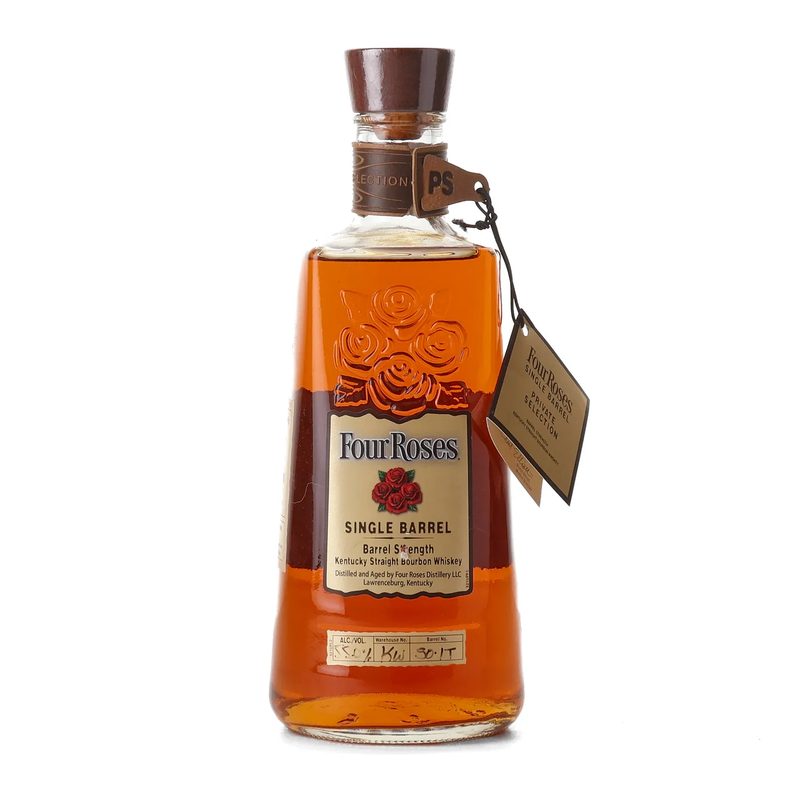 Four Roses Barrel Strength OBSQ Canal's Family Private Barrel Selection 11 Year Old, Cask #50-1T, 2019, 55% whisky bottle