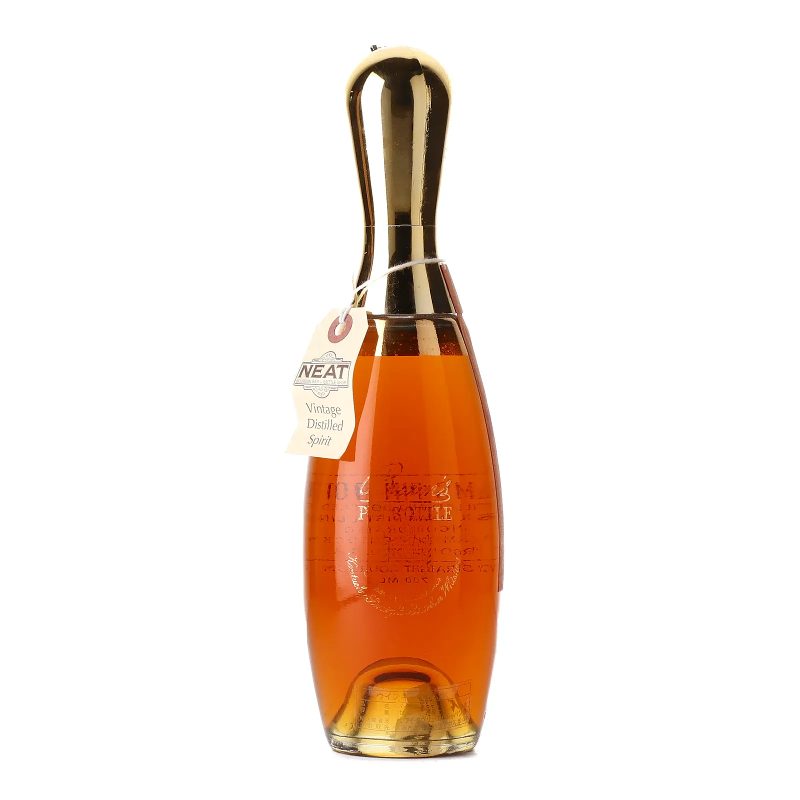 Jim Beam Beam's Pin Bottle 8 Year Old, 43% whisky bottle