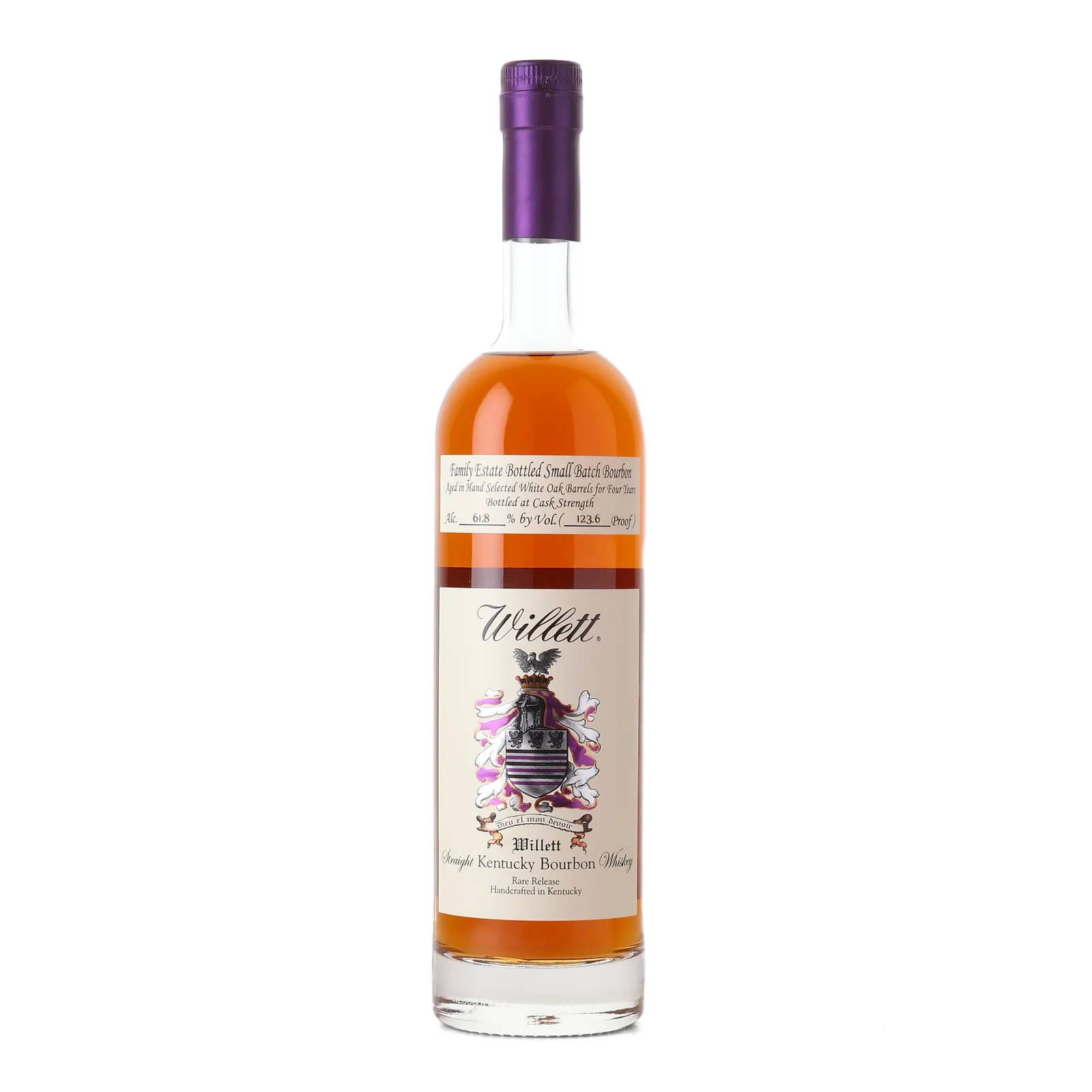 Willett Family Estate Small Batch No. Bourbon 4 Year Old, 61.8% whisky bottle