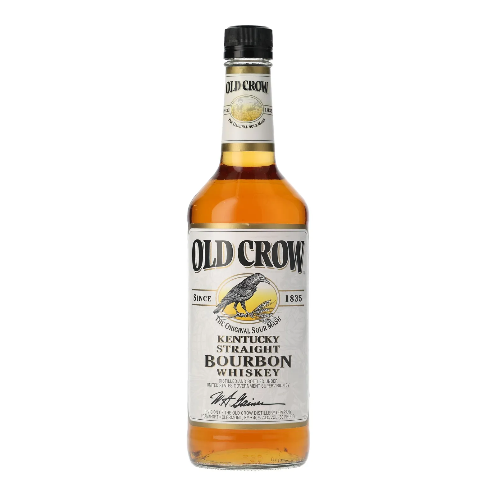 Old Crow 3 Year Old, 40% whisky bottle