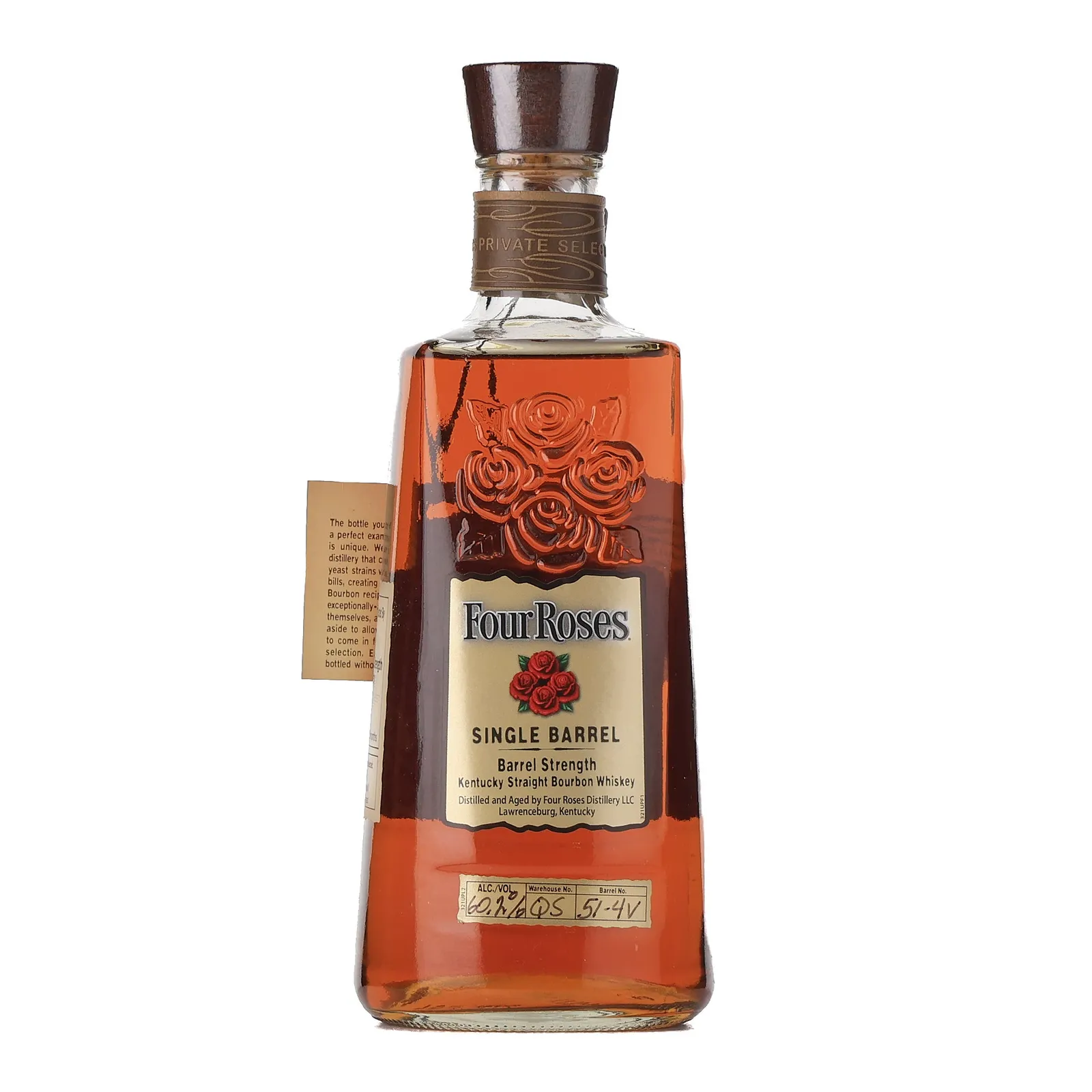 Four Roses Single Barrel Barrel Strength OESK 'The Cask Strength Society' 9 Year Old, Cask #51-4V, 60.2% whisky bottle