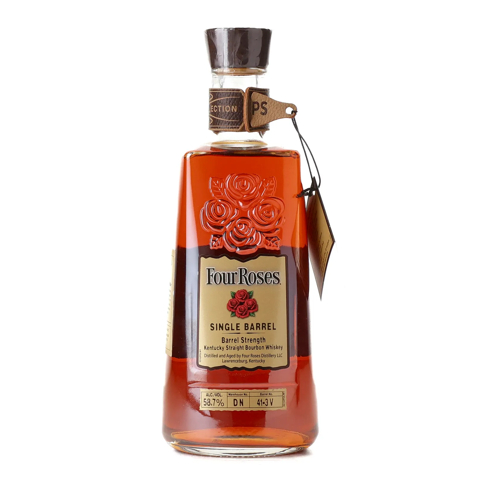 Four Roses Barrel Strength OBSV Private Barrel Selection 9 Year Old, New Charred Oak Cask, Cask #41-3V, 2025, 58.7% whisky bottle