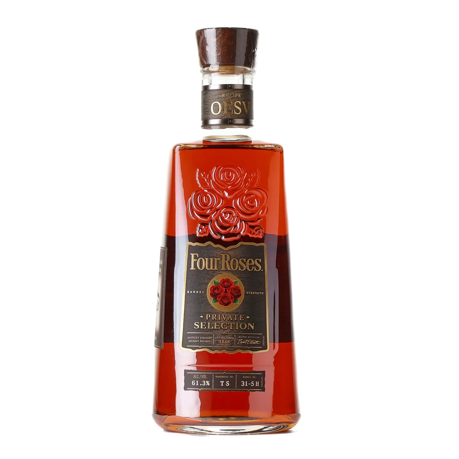 Four Roses Barrel Strength OESV 10 Year Old, Cask #31-5 H, 61.3% whisky bottle
