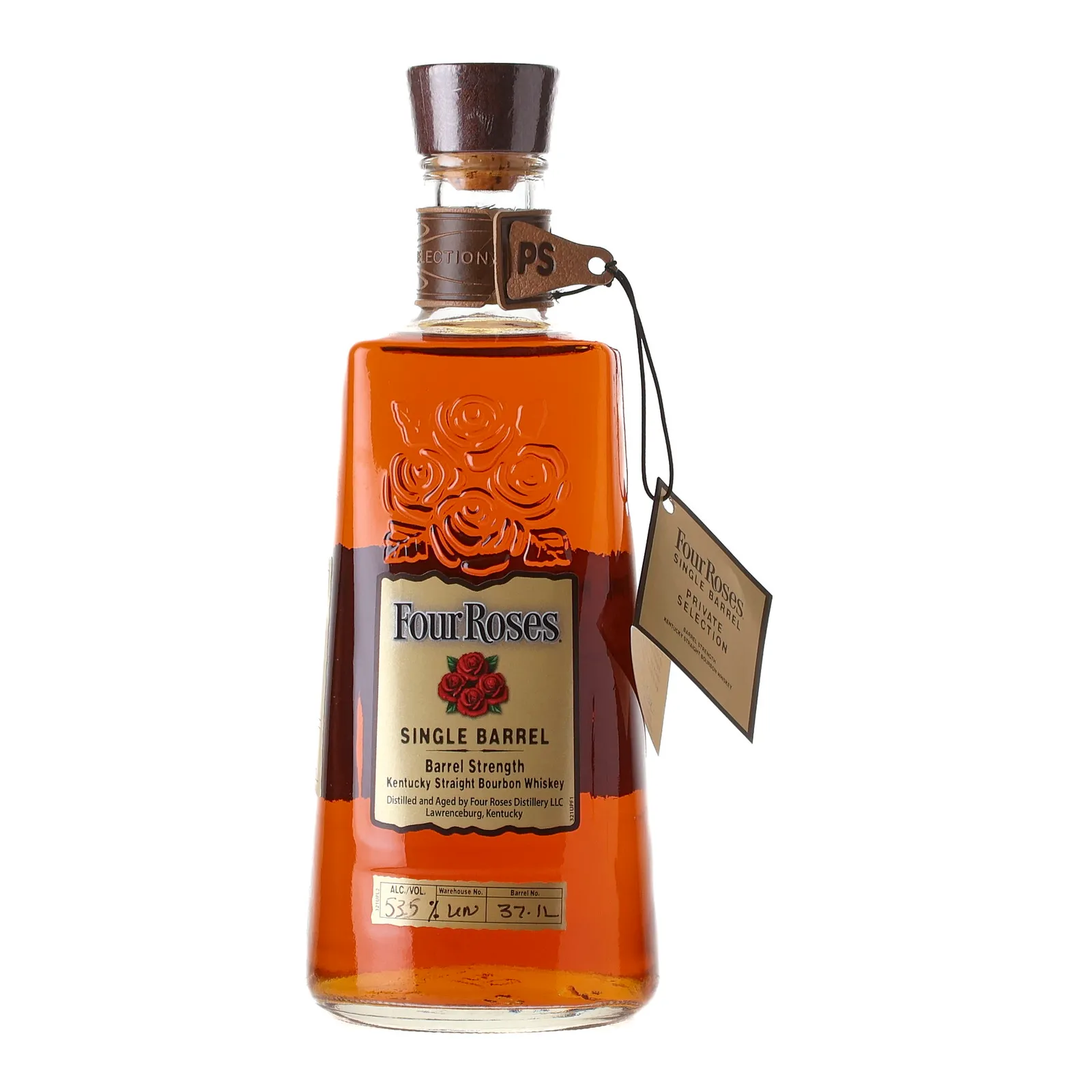 Four Roses Single Barrel Barrel Strength OBSF 9 Year Old, Cask #37-1L, 2019, 53.5% whisky bottle