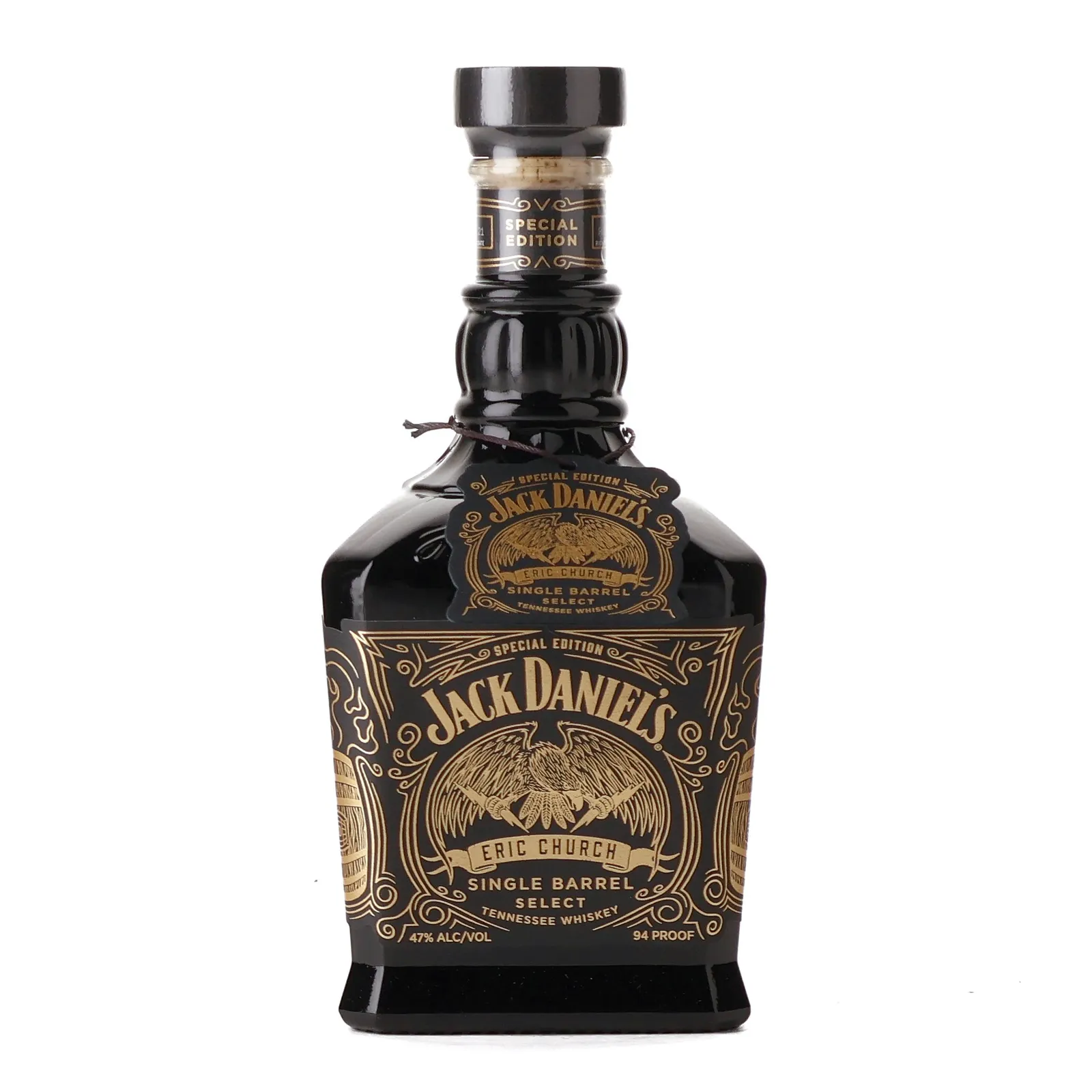 Jack Daniel's Eric Church Single Barrel Select, Cask #21-04342, 2021, 47% whisky bottle