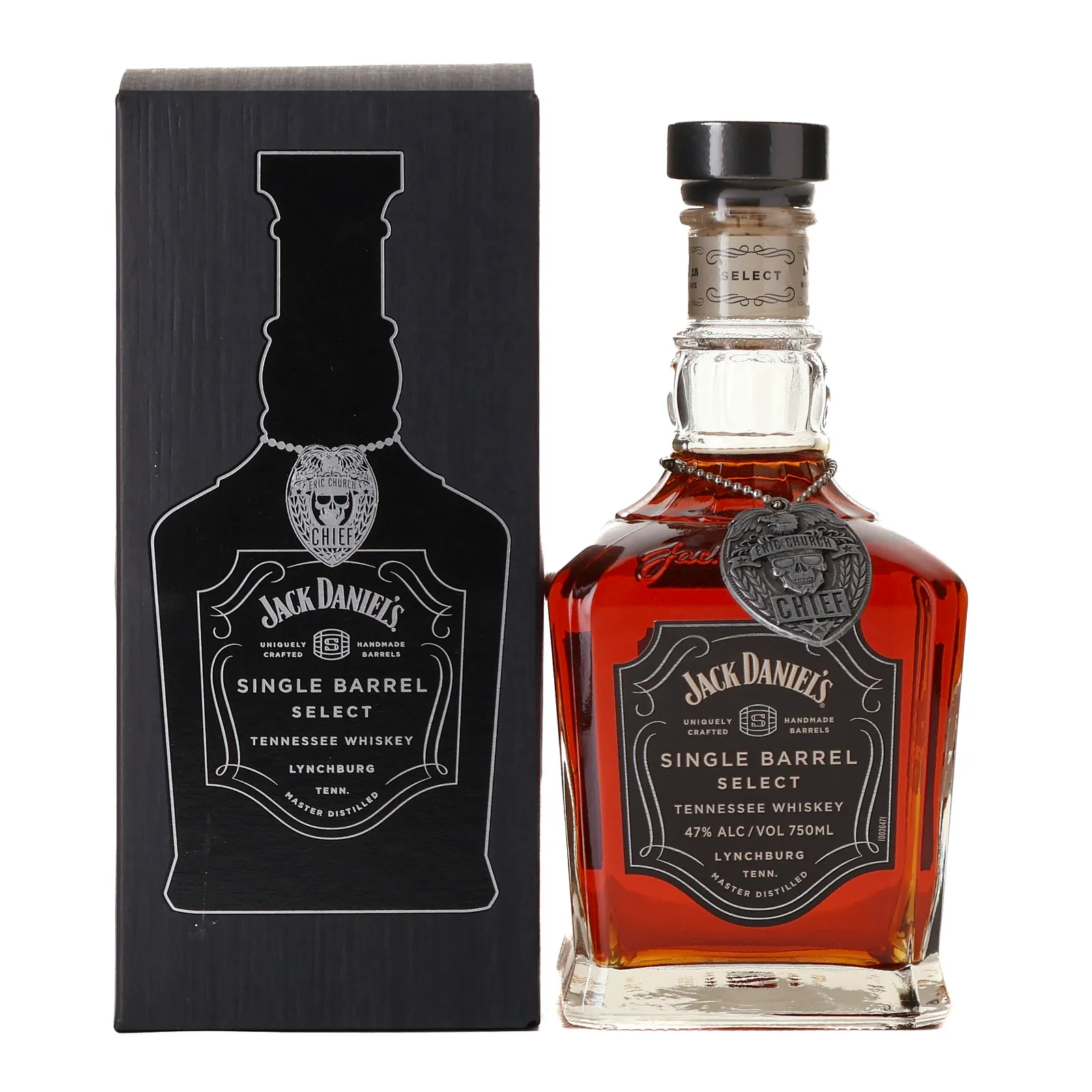 Jack Daniel's Eric Church Edition Single Barrel Select, American Oak Cask, Cask #18-9417, 2018, 47% whisky bottle