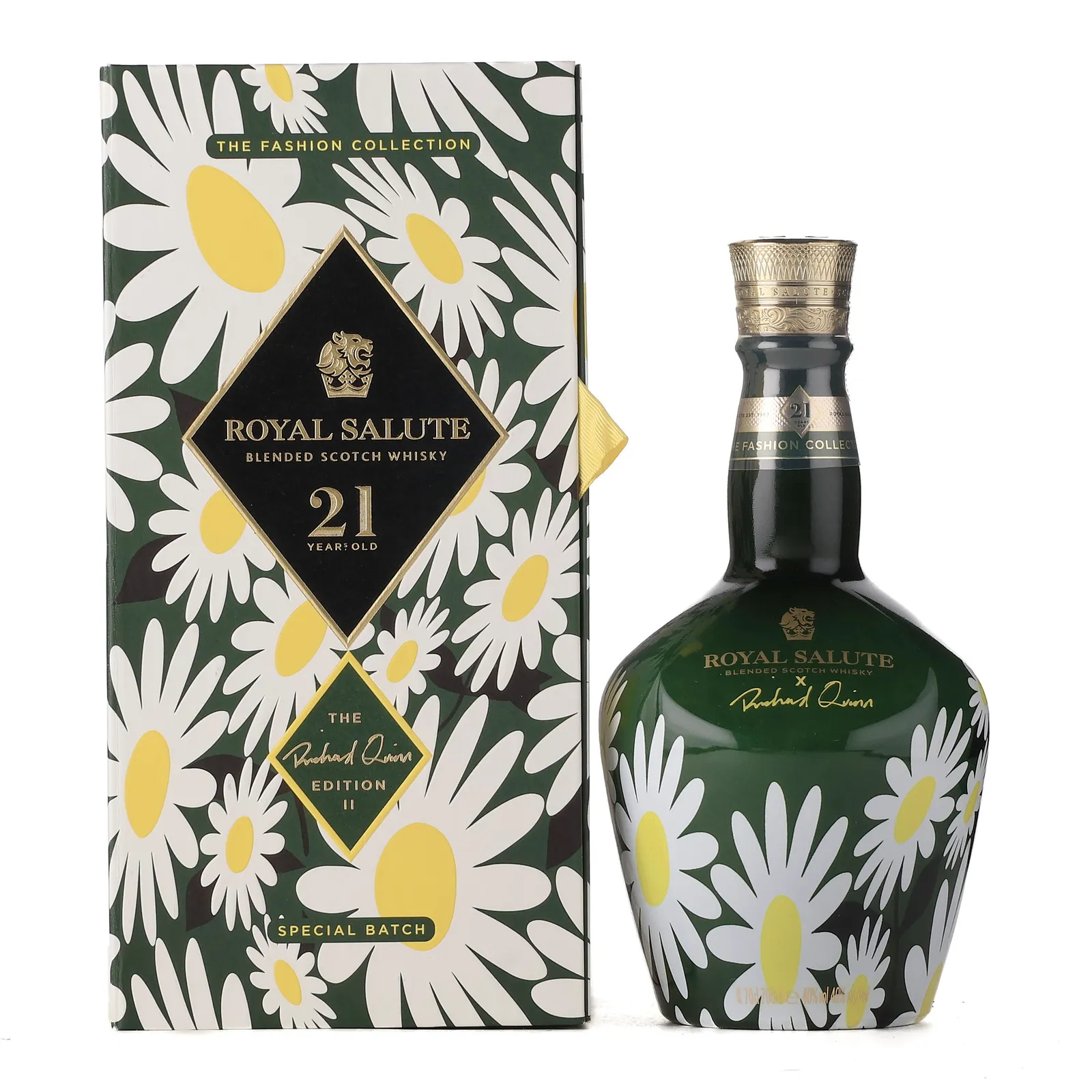 Royal Salute 21 Year Old The Fashion Collection Richard Quinn Edition II, Oak Cask, 2023, 40% whisky bottle