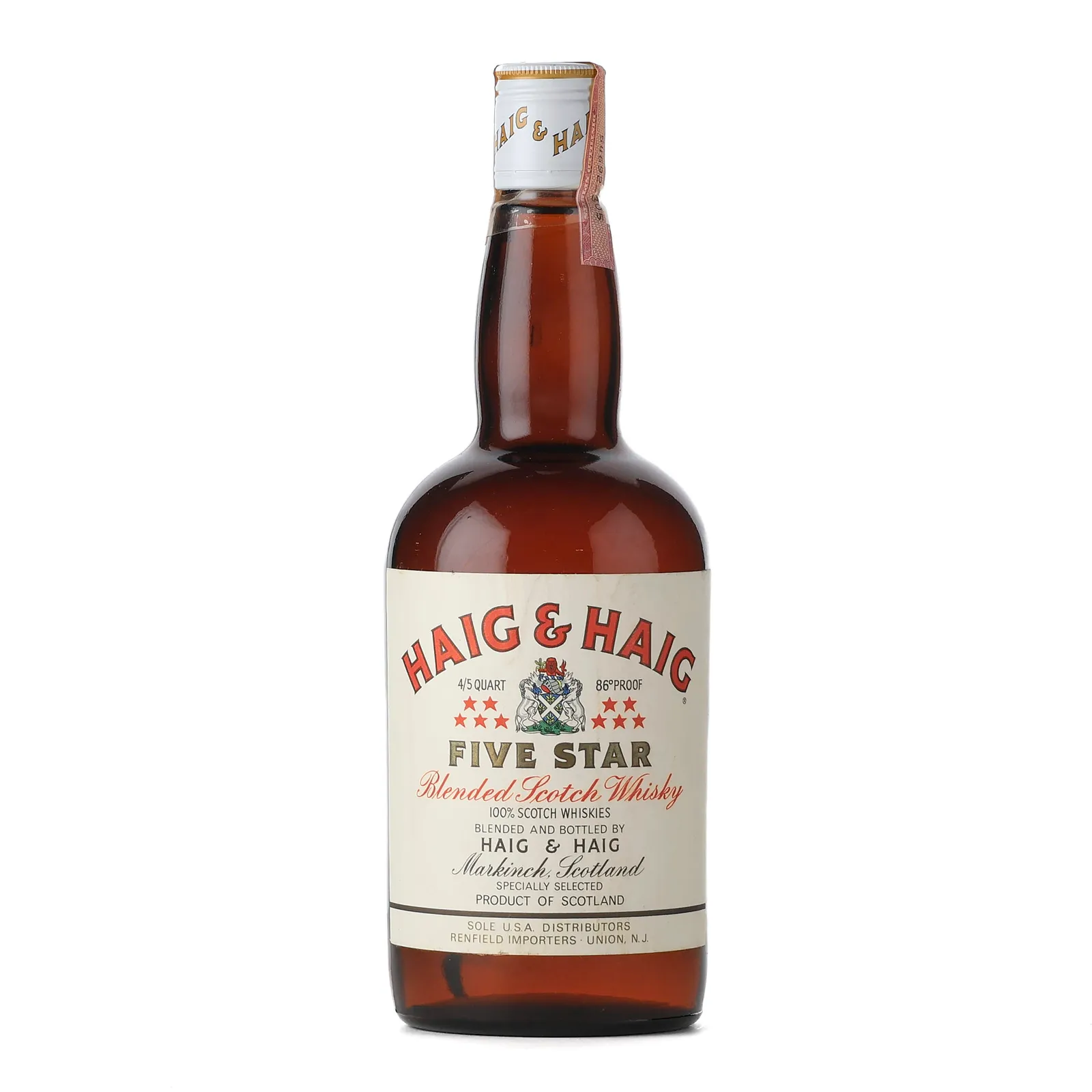 Haig & Haig Five Star 8 Year Old, 43% whisky bottle