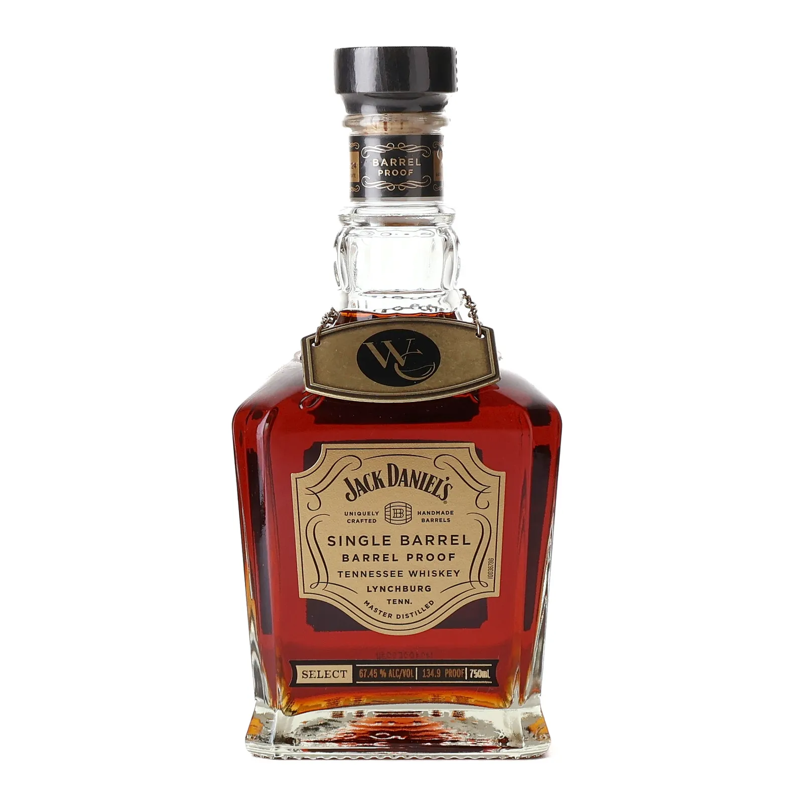 Jack Daniel's Barrel Proof Private Barrel Selection, Cask #24-24136, 2024, 67.5% whisky bottle