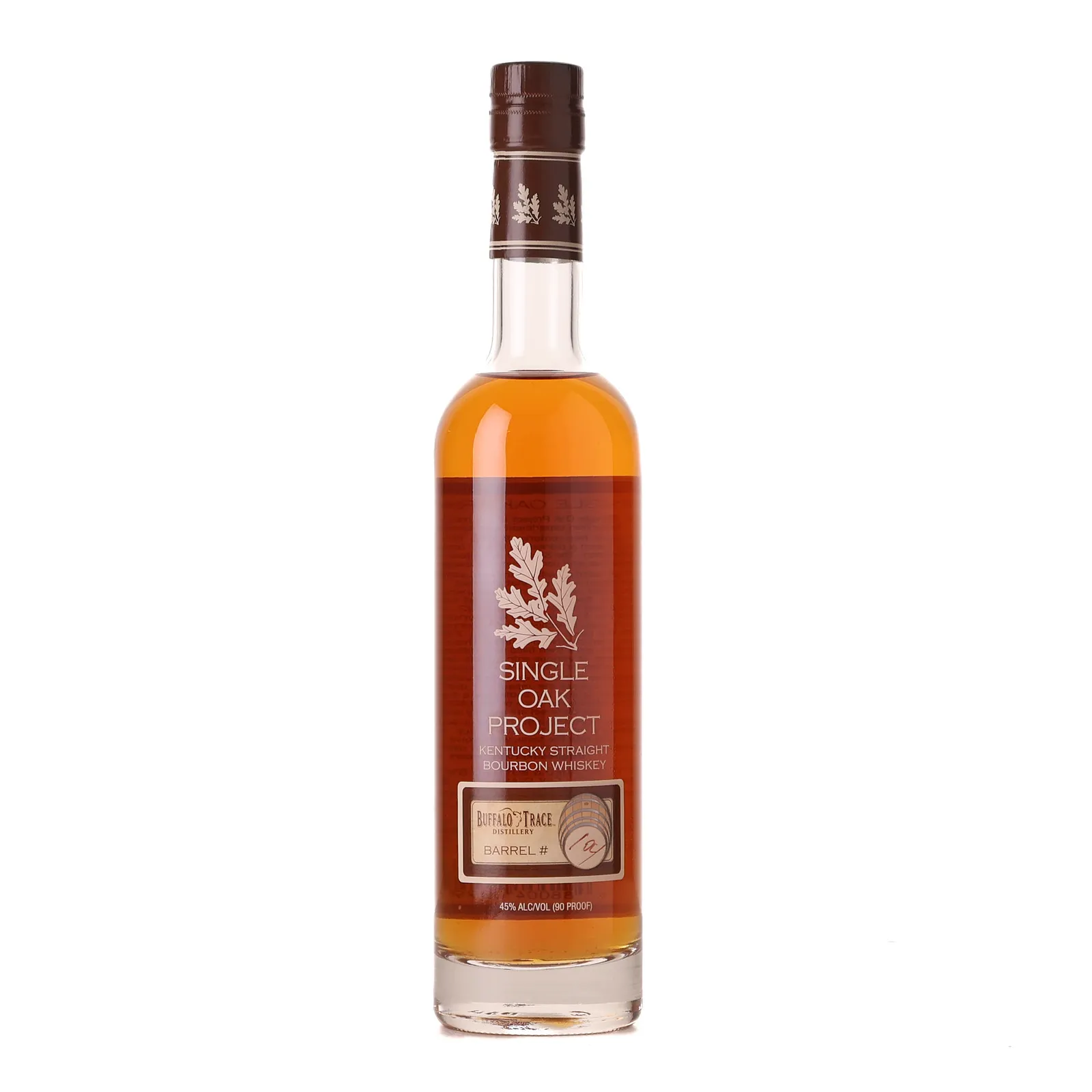 Buffalo Trace Single Oak Project, Cask #104, 2011, 45% whisky bottle