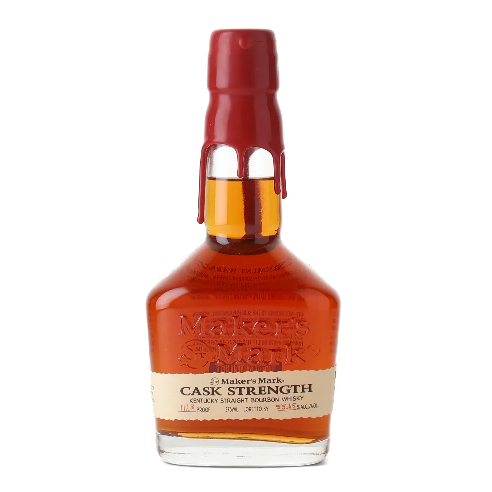 Maker's Mark Cask Strength, Batch No. 15-01, 2015, 55.65% whisky bottle