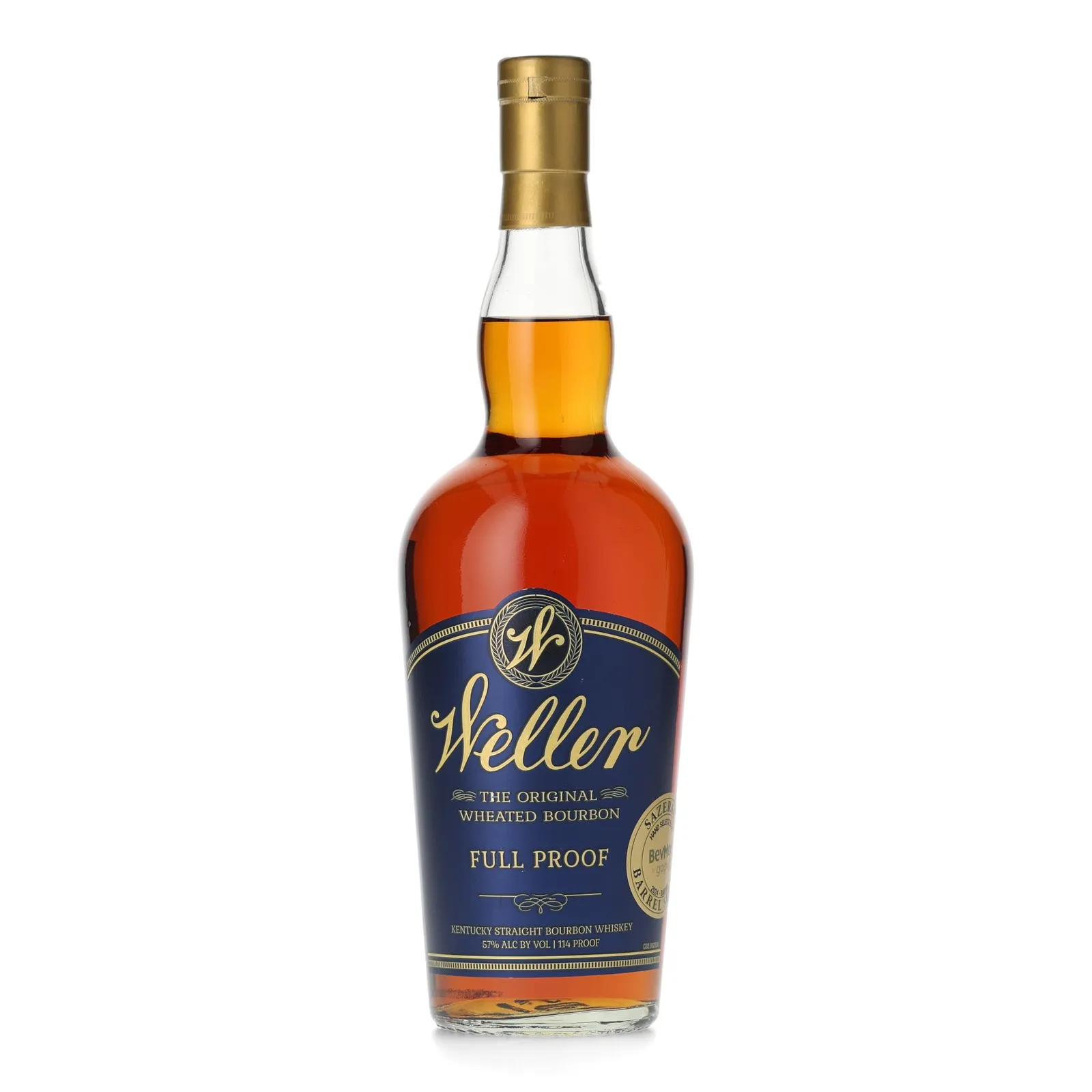 W.L. Weller Full Proof, Cask #1, 2024, 57% whisky bottle
