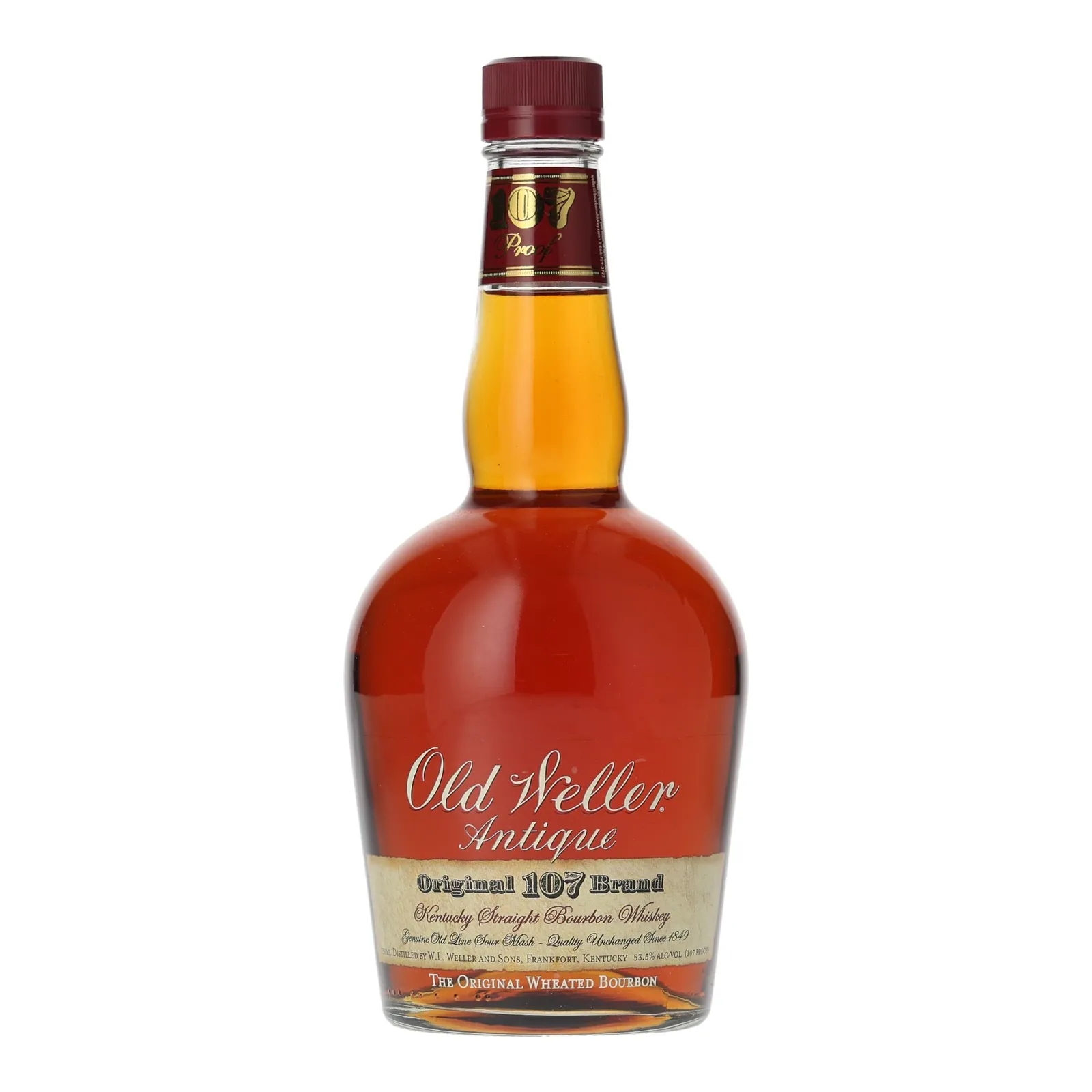 W.L. Weller Old Weller Antique 107, 2013, 53.5% whisky bottle