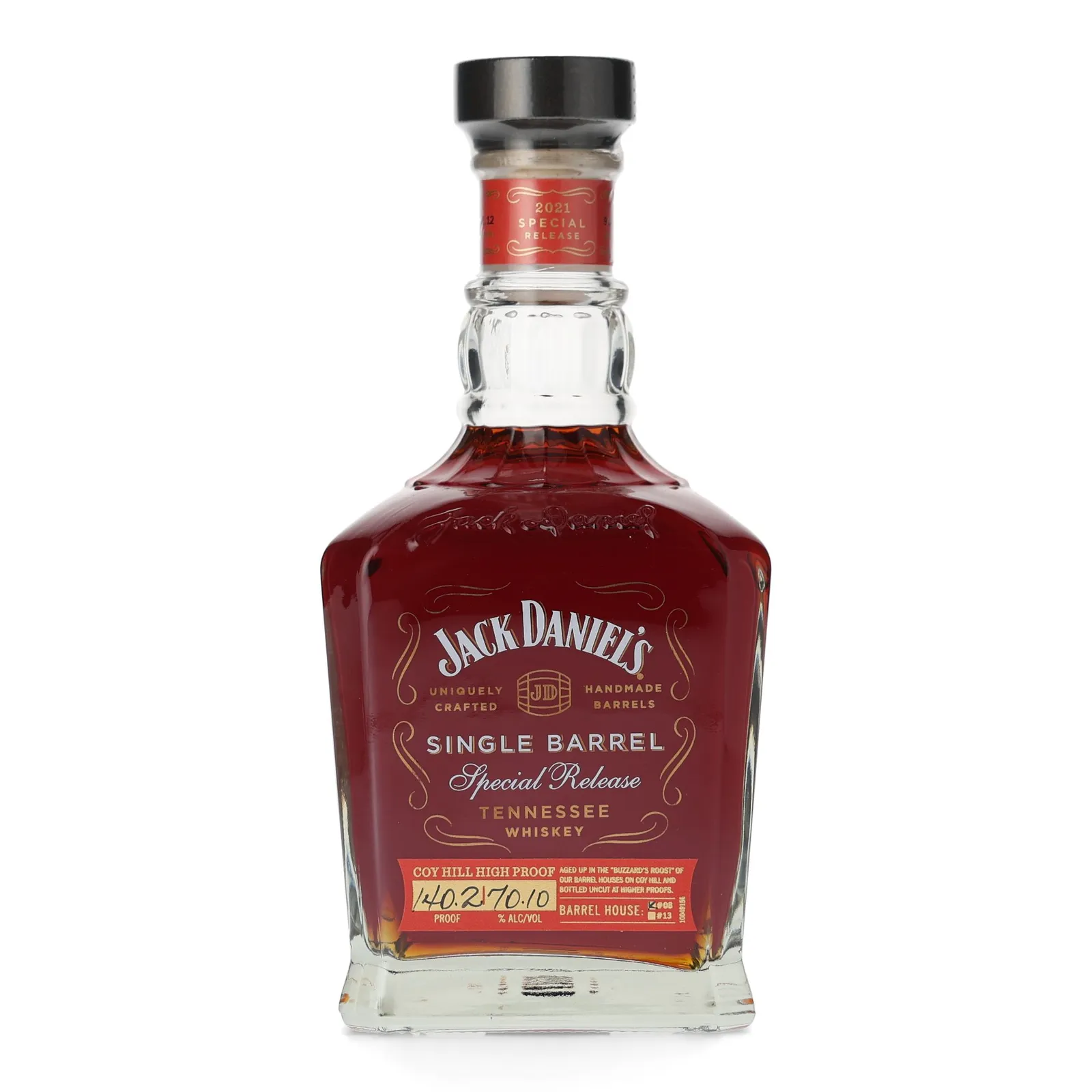 Jack Daniel's Coy Hill Single Barrel Special Release, 2021, 70.1% whisky bottle