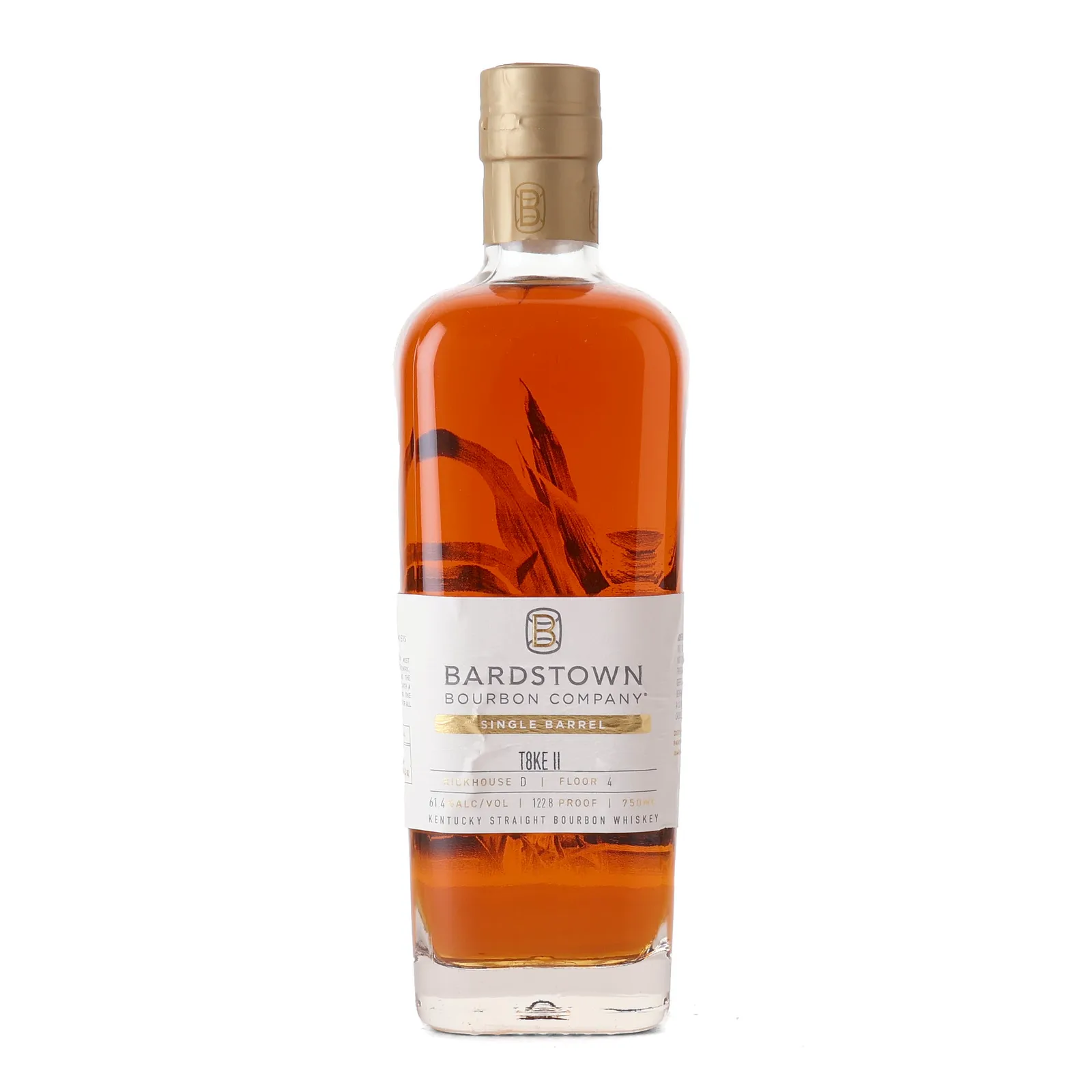 Bardstown Bourbon Company Single Barrel Bourbon 'T8KE II' 6 Year Old, 61.4% whisky bottle