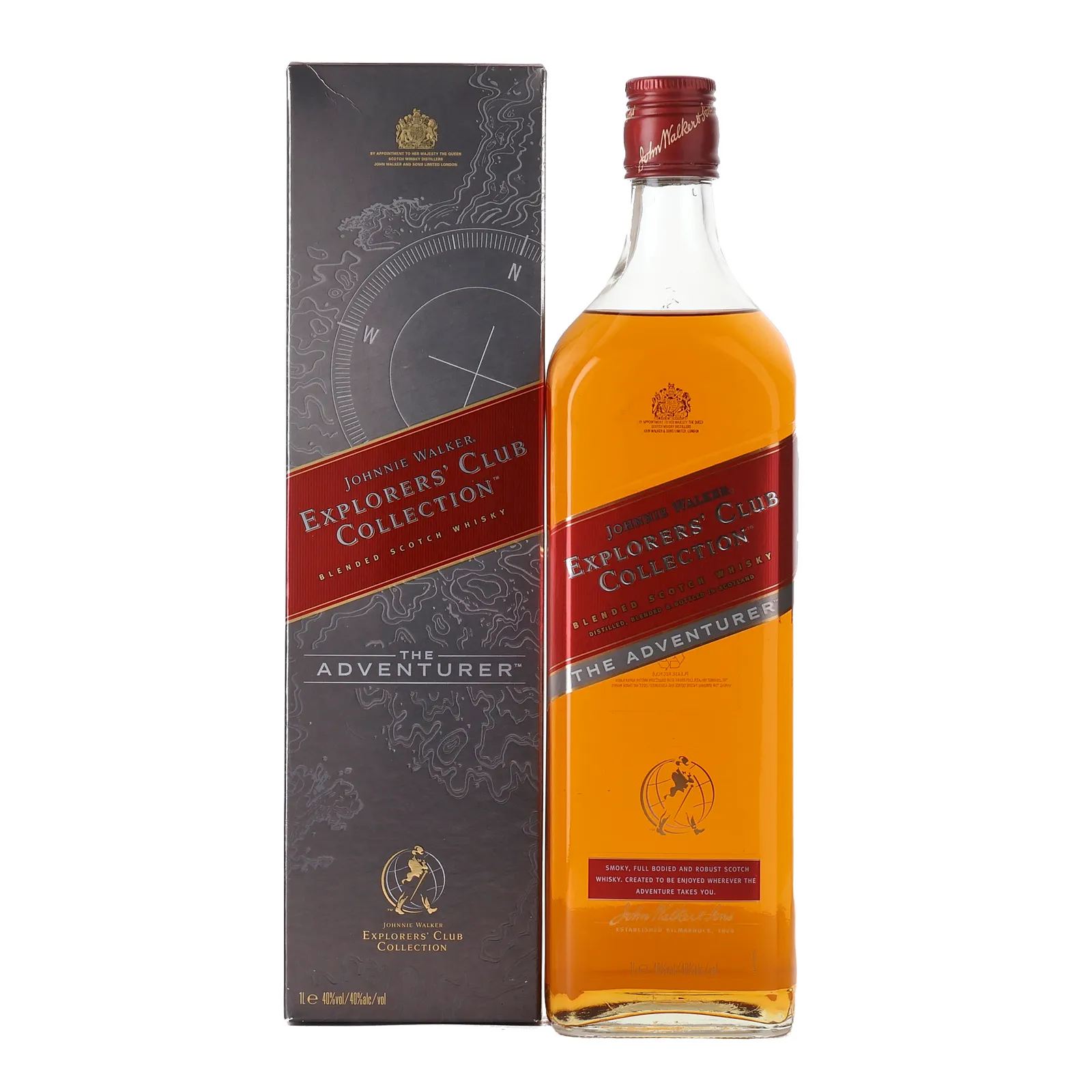 Johnnie Walker Explorers' Club Collection The Adventurer, Oak Cask, 2013, 40% whisky bottle