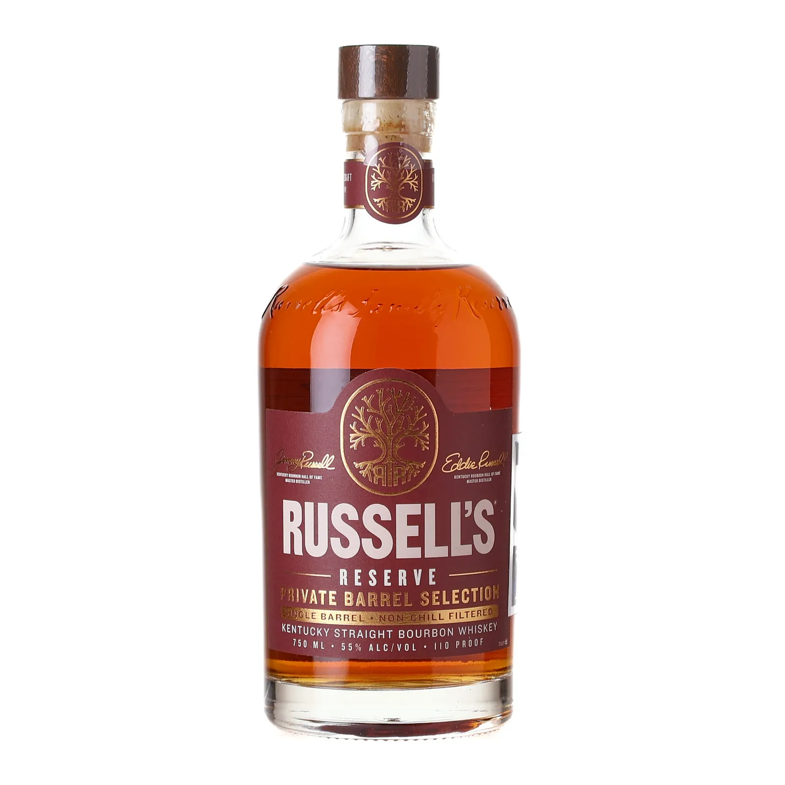 Russell's Reserve Drammers Private Barrel Selection 8 Year Old, 2025, 55% whisky bottle