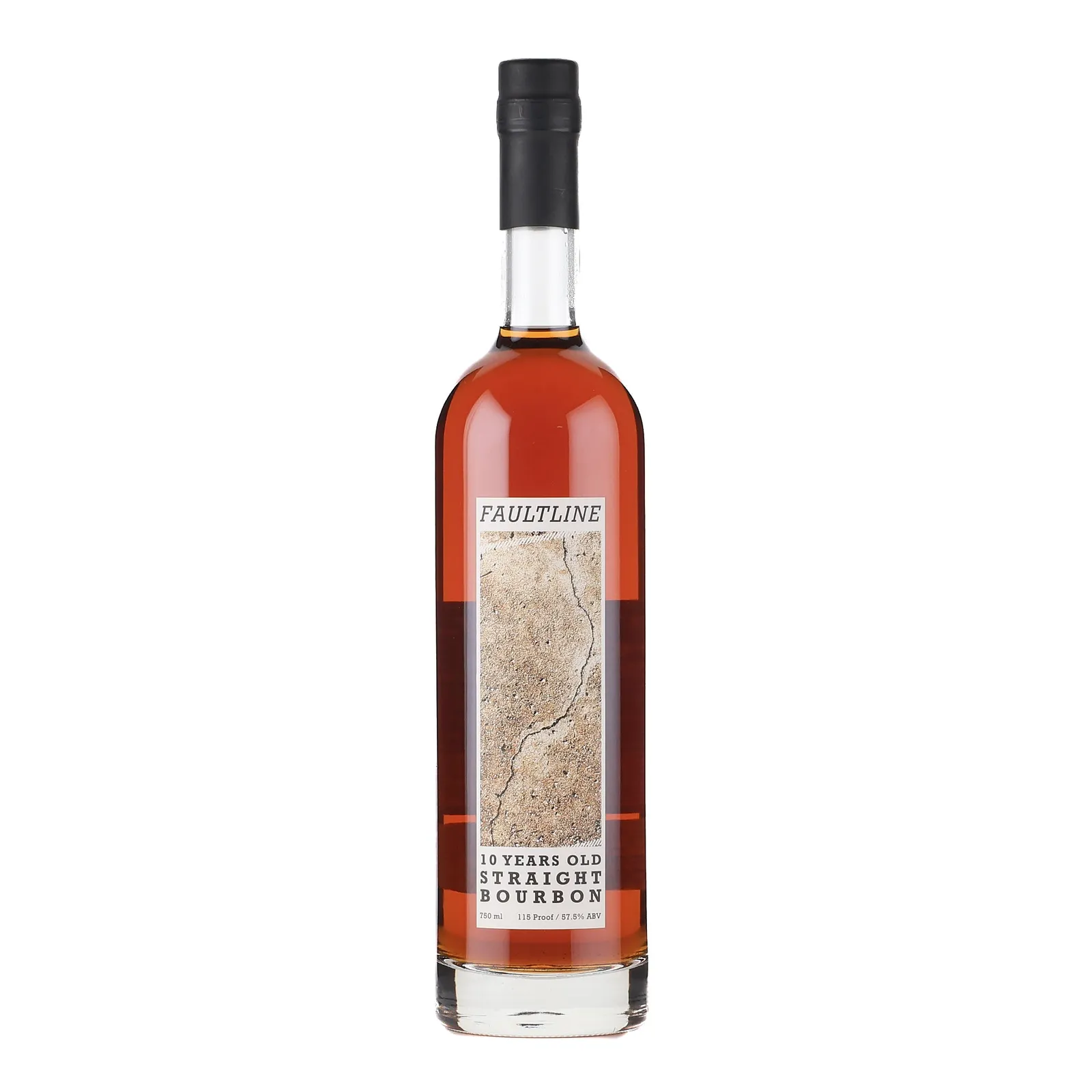 Faultline 10 Year Old Cask Strength, Cask #2, K&L Liquors, 57.5% whisky bottle