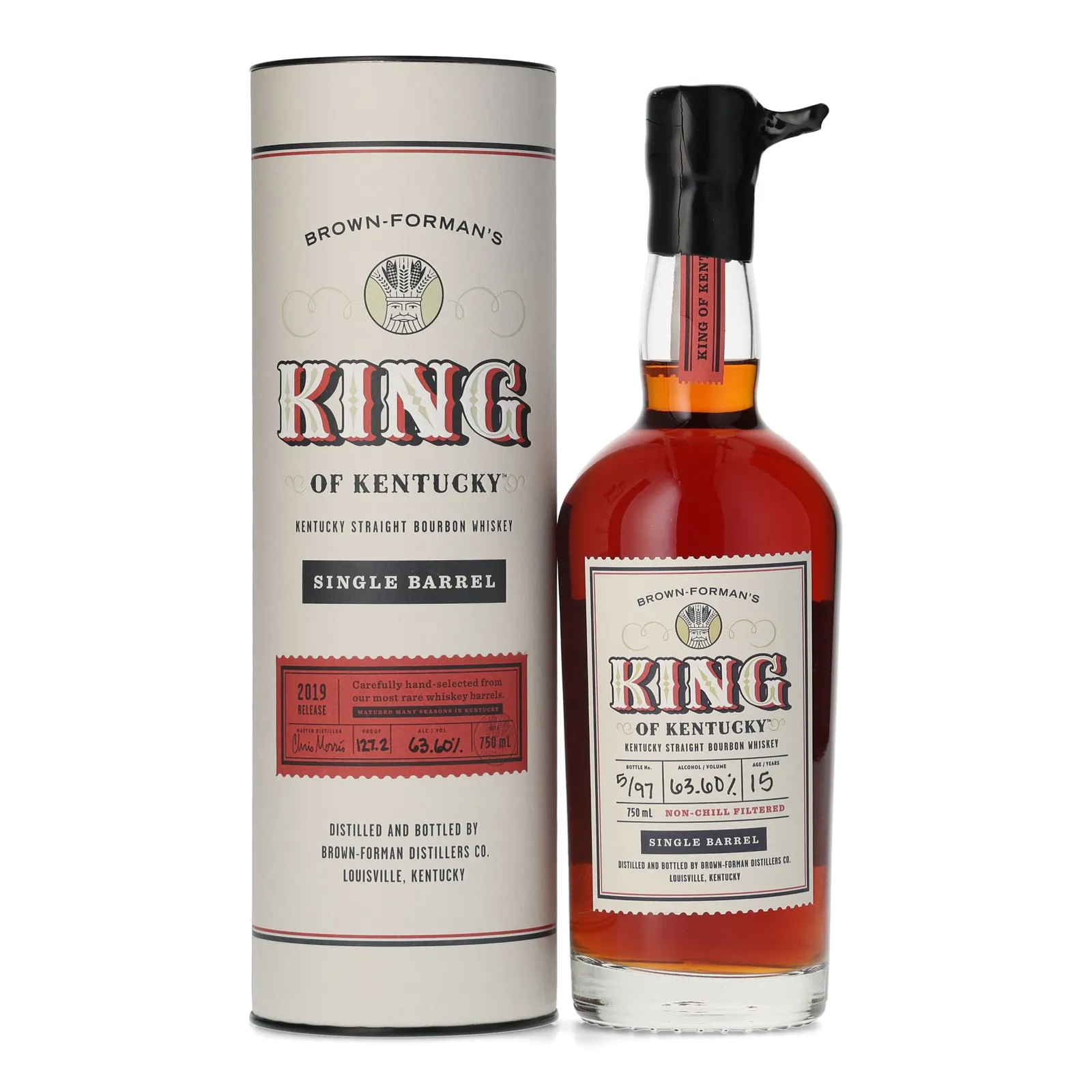 King of Kentucky 15 Year Old, 2019, 63.6% whisky bottle