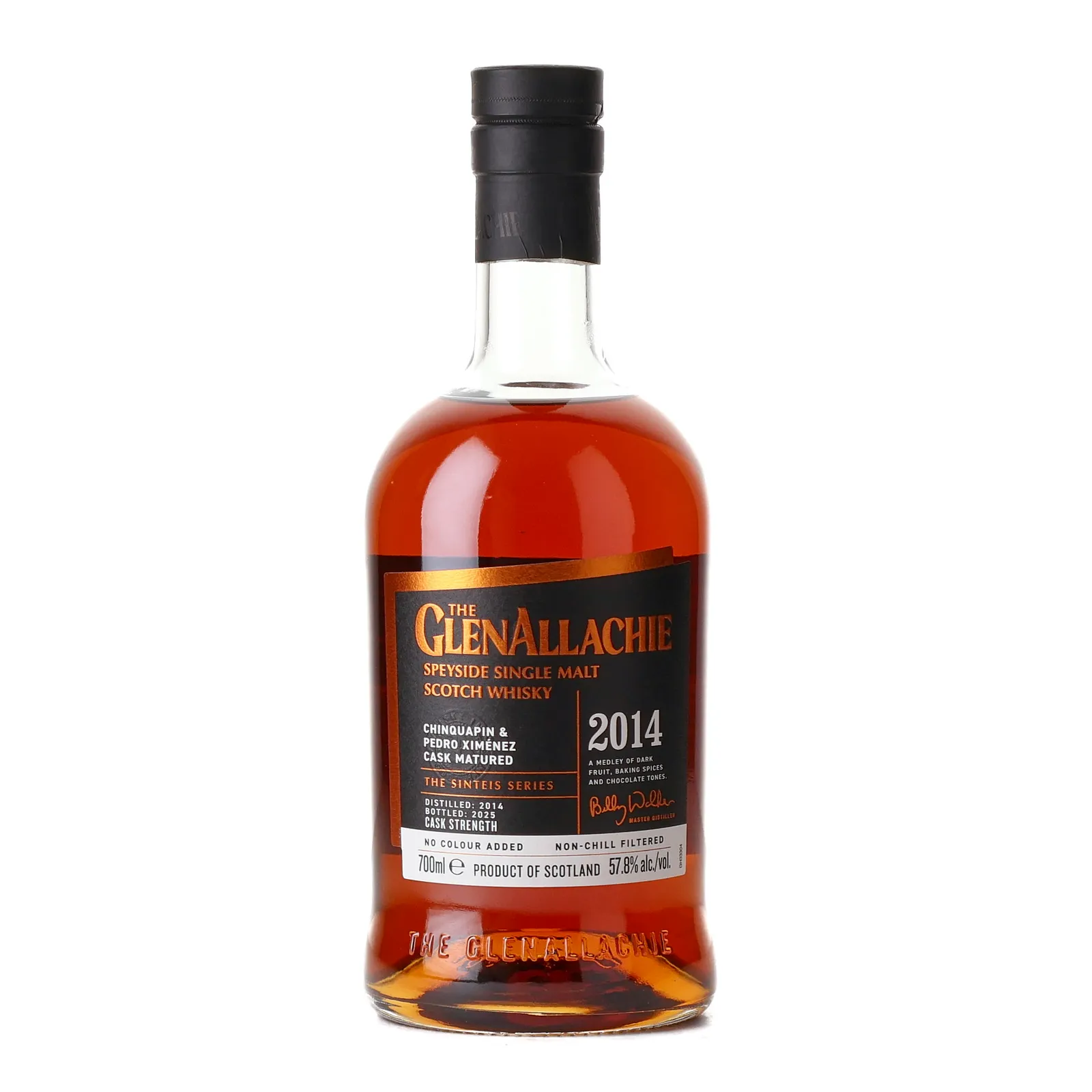 Glenallachie The Sinteis Series Part 1 11 Year Old, Chinquapin & Pedro Ximénez Cask, 2025, 57.8% whisky bottle