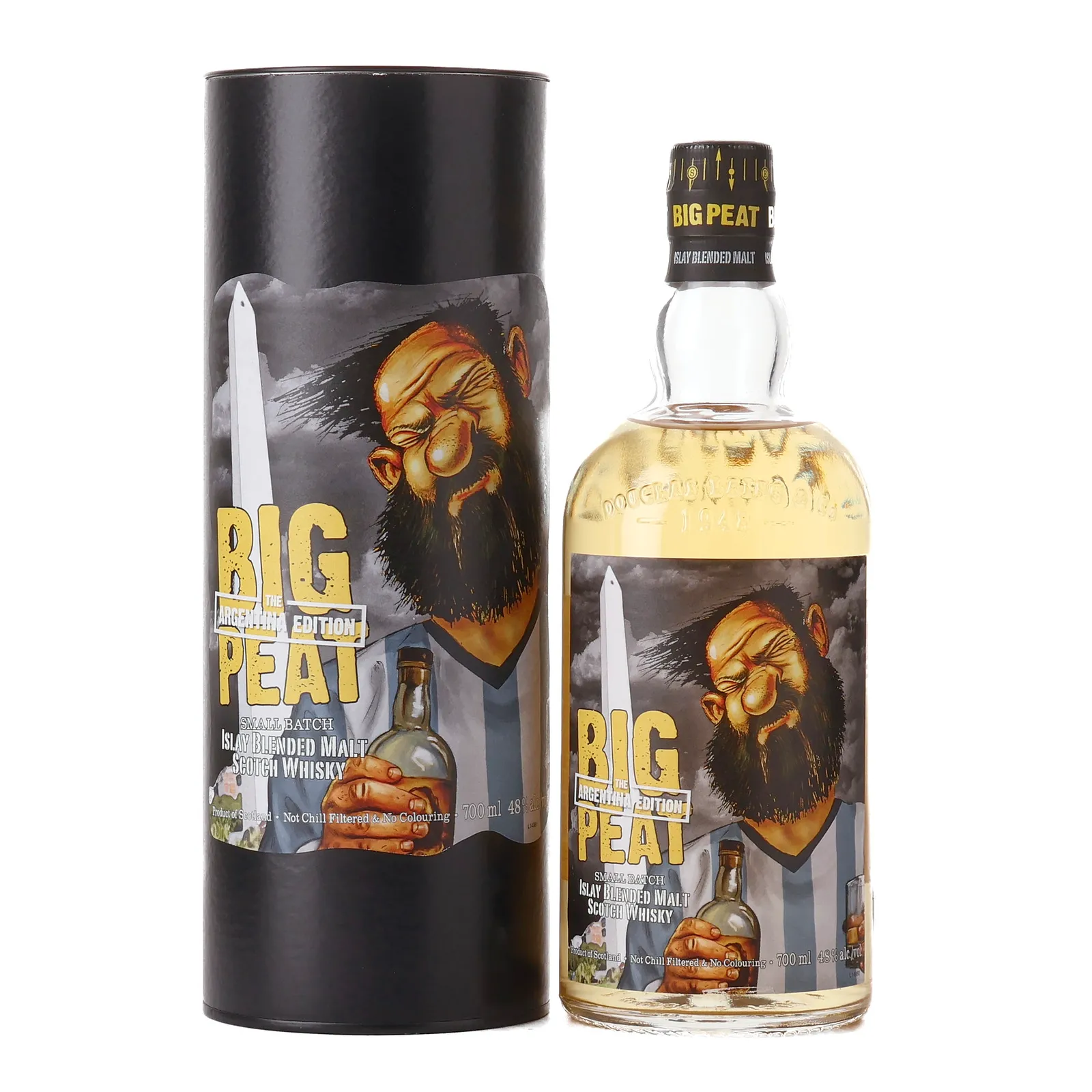 Big Peat Argentina Edition, Douglas Laing, 48% whisky bottle