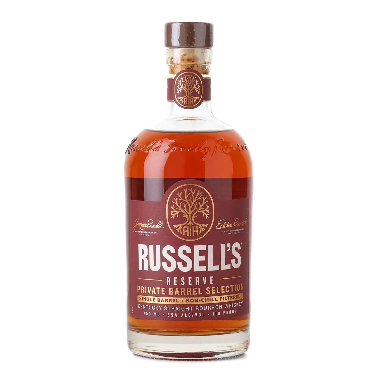 Russell's Reserve Private Barrel Selection 10 Year Old, Cask #22-0998, 2023, 55% whisky bottle