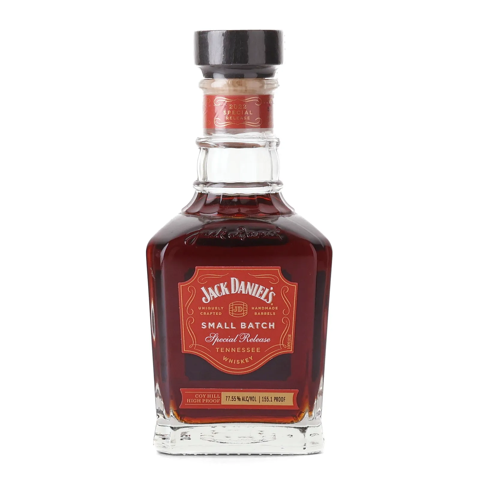 Jack Daniel's Coy Hill Small Batch No. Special Release High Proof, Batch No. 05, 2022, 77.5% whisky bottle