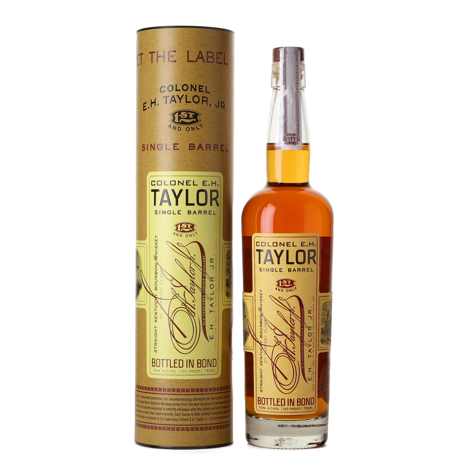 Colonel E.H. Taylor Single Barrel, 2024, 50% whisky bottle