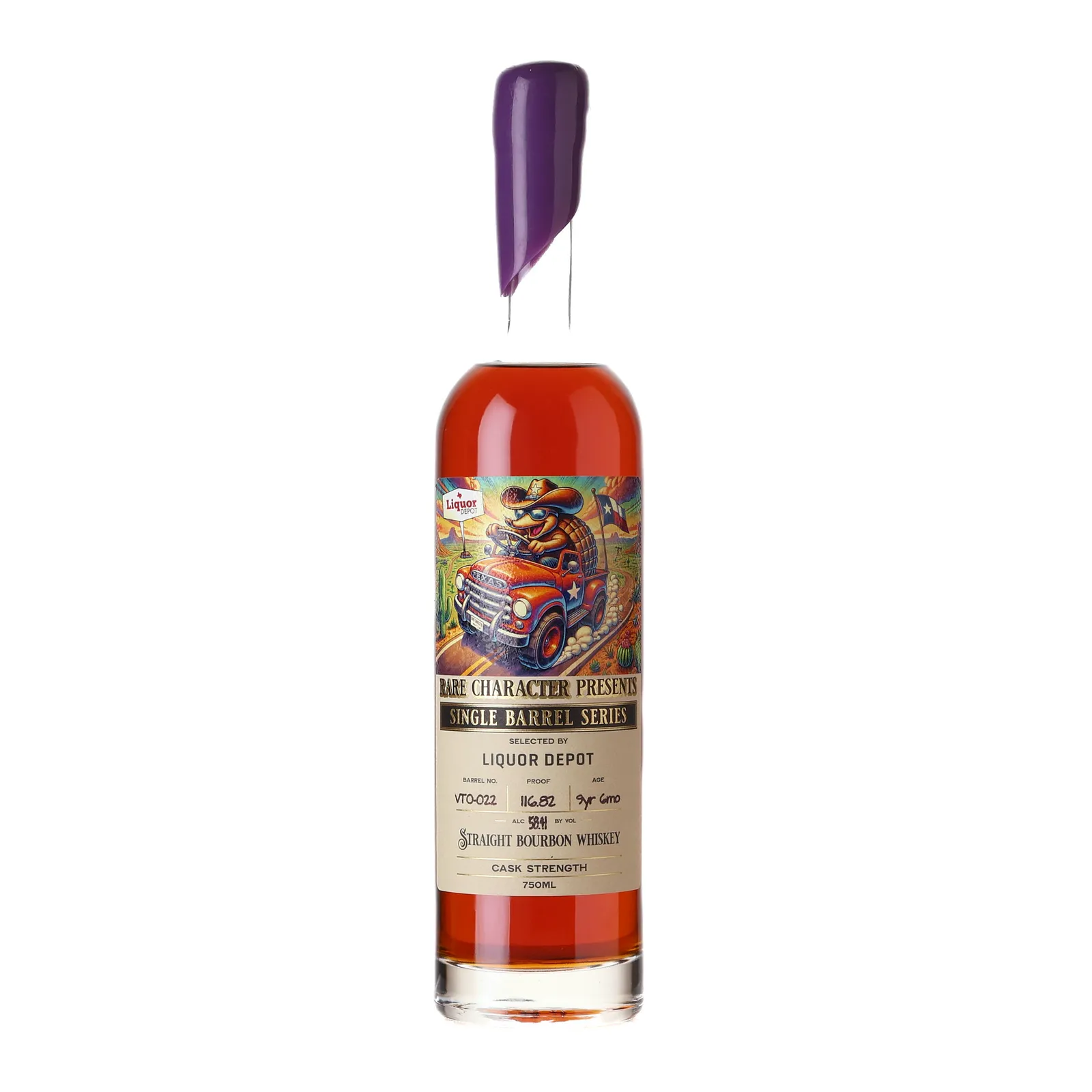 Rare Character Single Barrel Series 9 Year Old, Cask #VTO-022, 2016, Rare Character, 58.41% whisky bottle