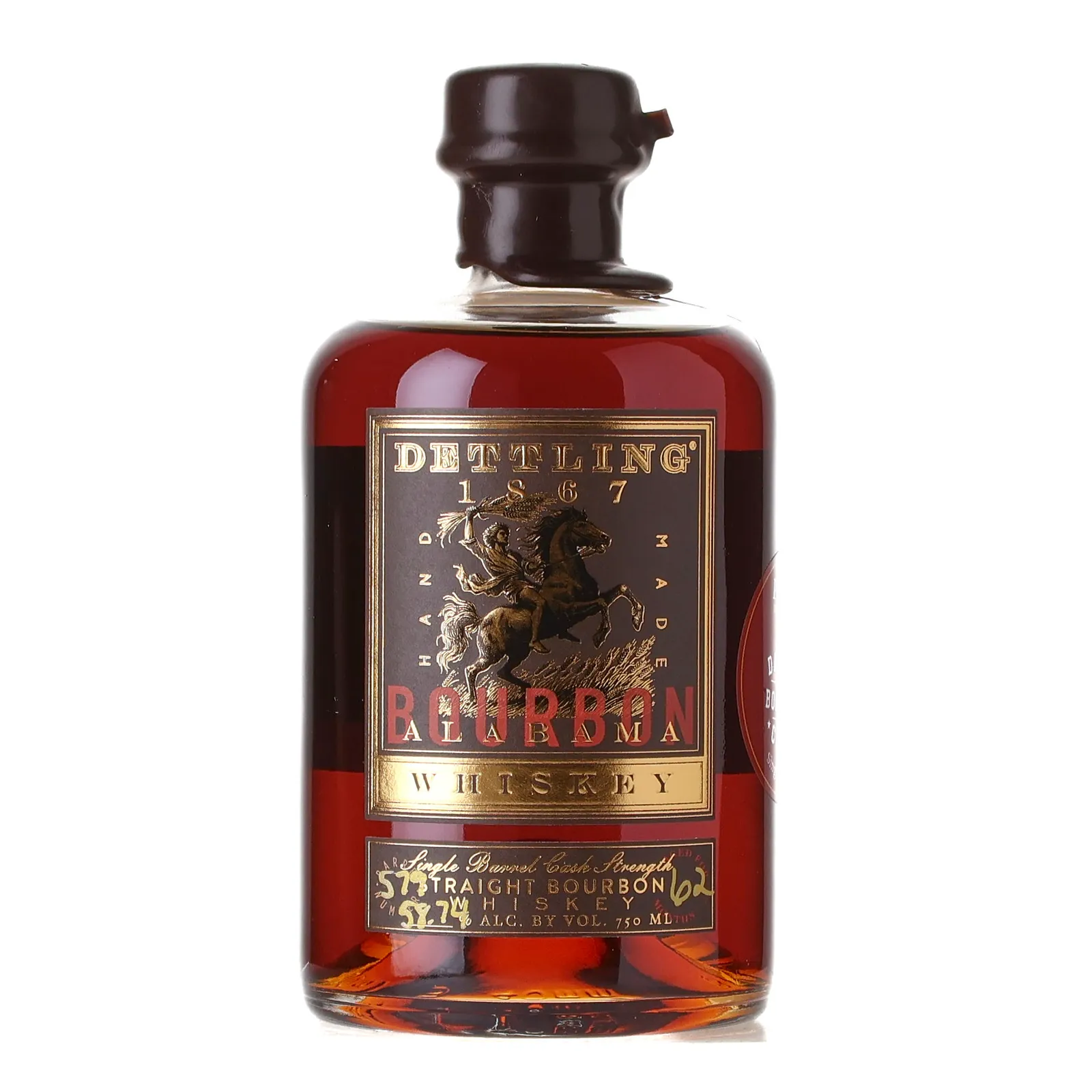 Dettling 5 Year Old, Cask Strength, Private Barrel Selection, 58.7% whisky bottle