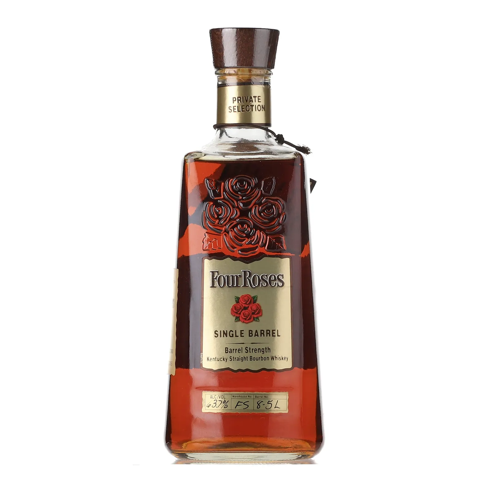Four Roses Barrel Strength OESV 'Little Brothers' Private Barrel Selection 12 Year Old, Cask #8-5L, 2013, 63.7% whisky bottle
