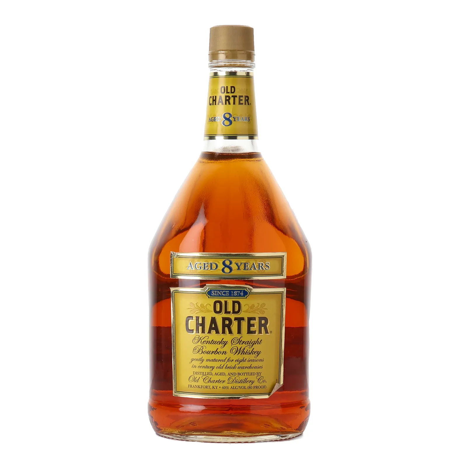 Old Charter 8 Year Old, 40%, 1.75L whisky bottle