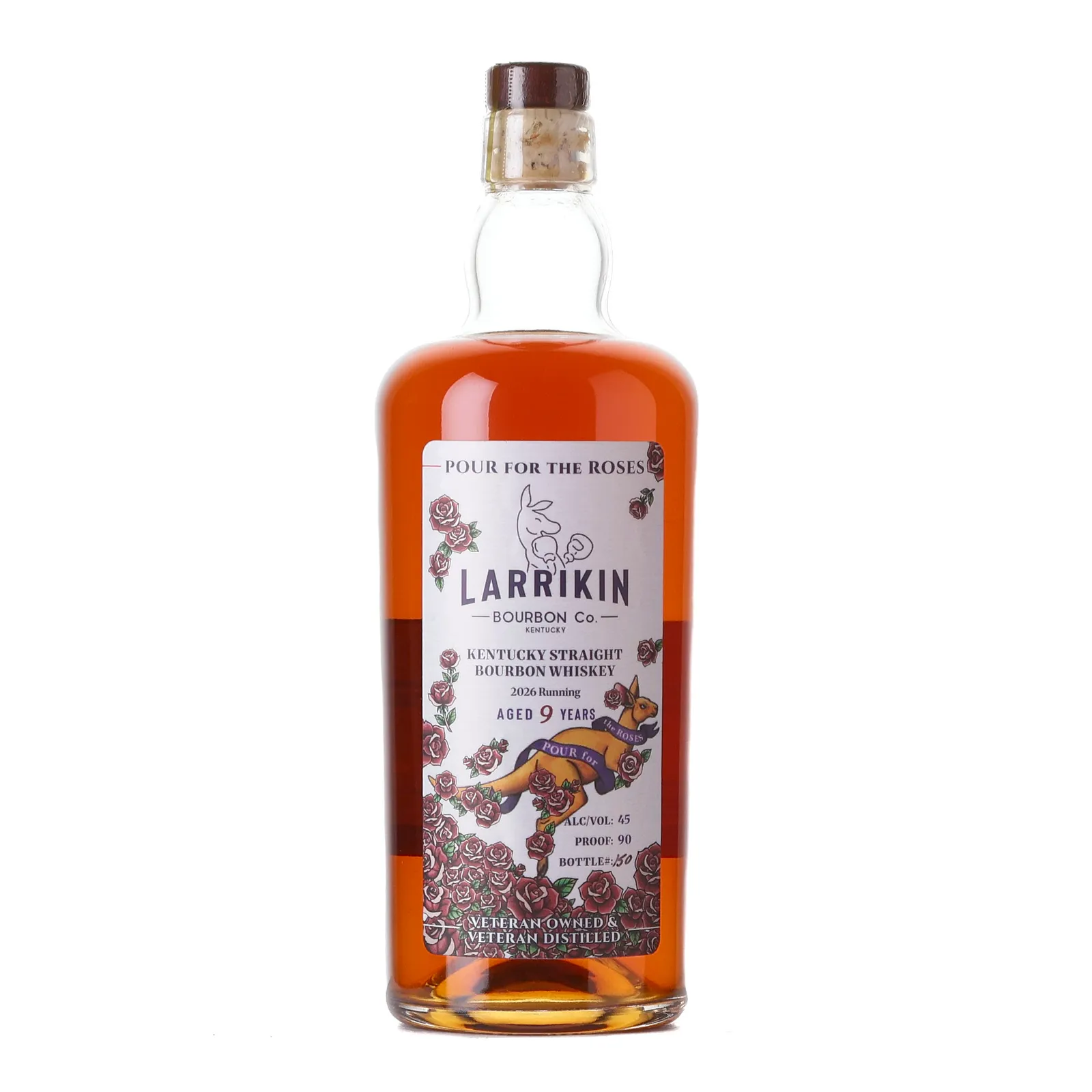 Larrikin Pour for the Roses – 2026 Running 9 Year Old, 2026, 45% whisky bottle