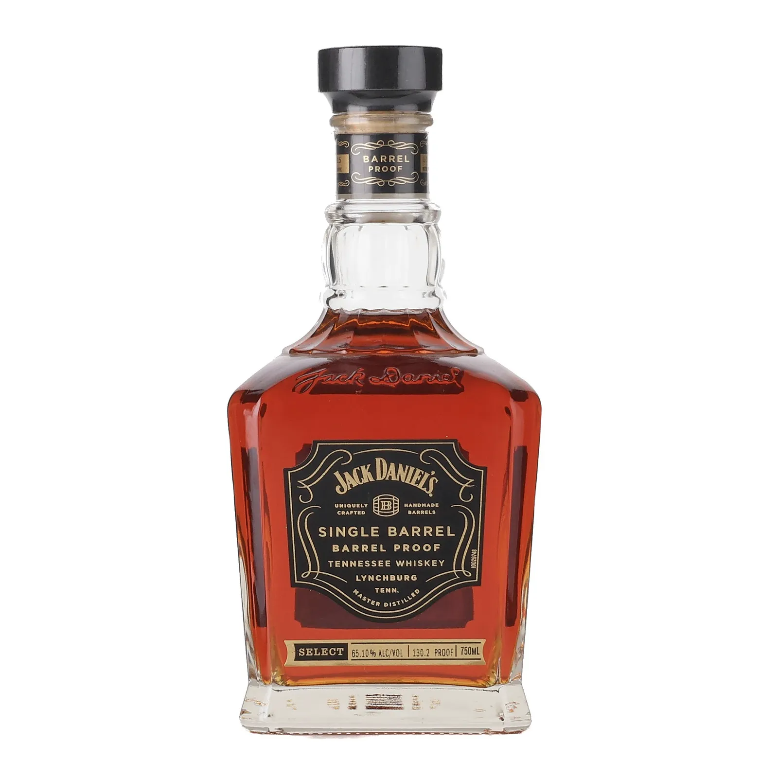 Jack Daniel's Single Barrel Barrel Proof, New Charred Oak Cask, Cask #15-5692, 2015, 65.1% whisky bottle