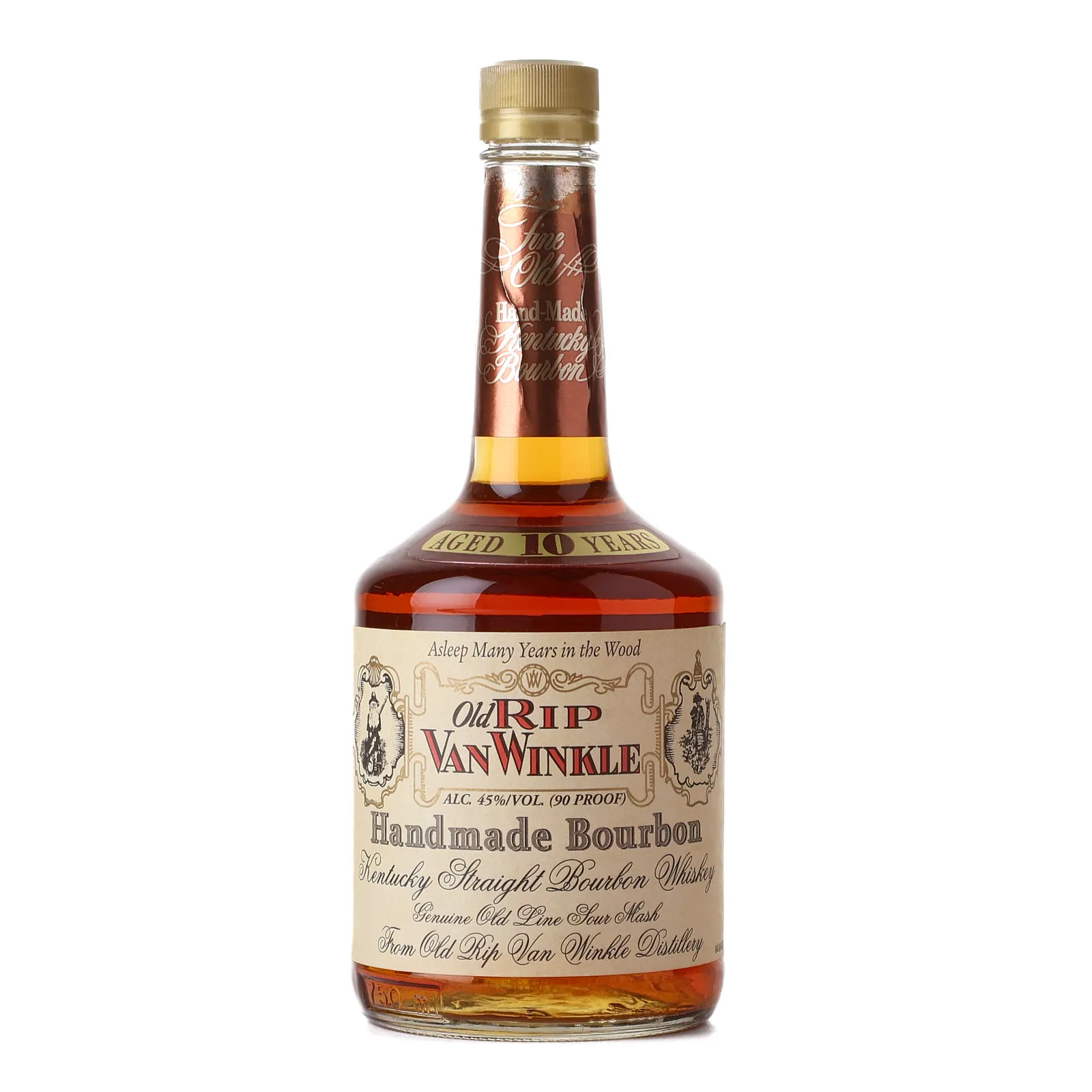 Old Rip Van Winkle 10 Year Old, 45%, 75cl whisky bottle