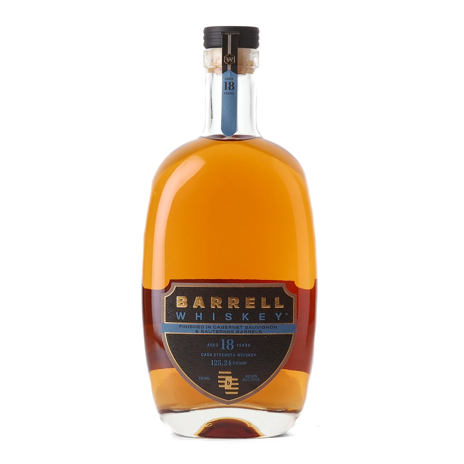 Barrell Craft Spirits Black Label Series 18 Year Old, Cabernet Sauvignon & Sauternes Cask, 2026, 62.62% whisky bottle