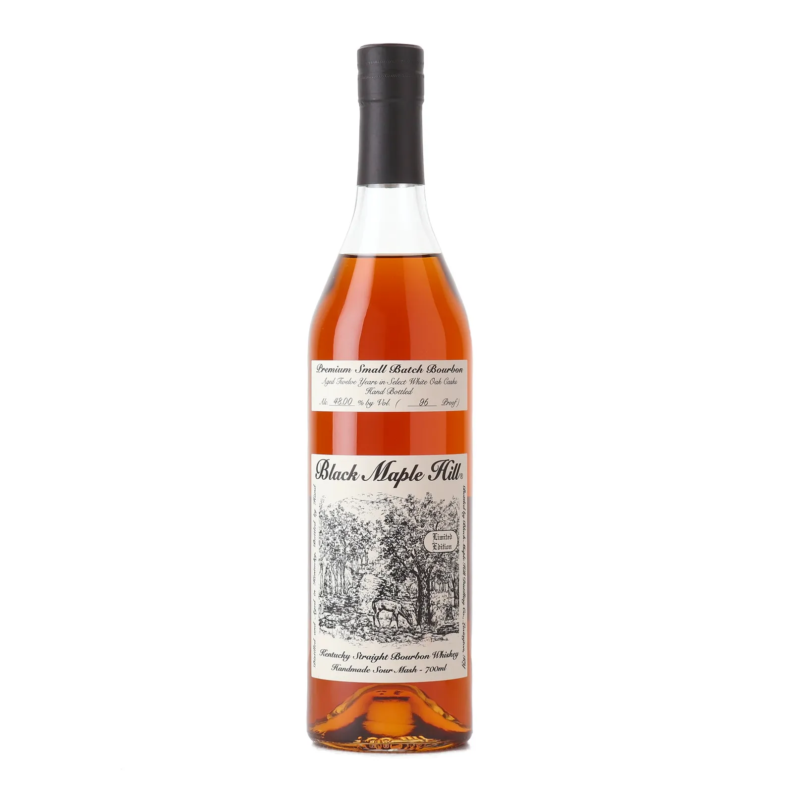 Black Maple Hill Small Batch, New White Oak Cask, Rare Character Whiskey Co., 48% whisky bottle