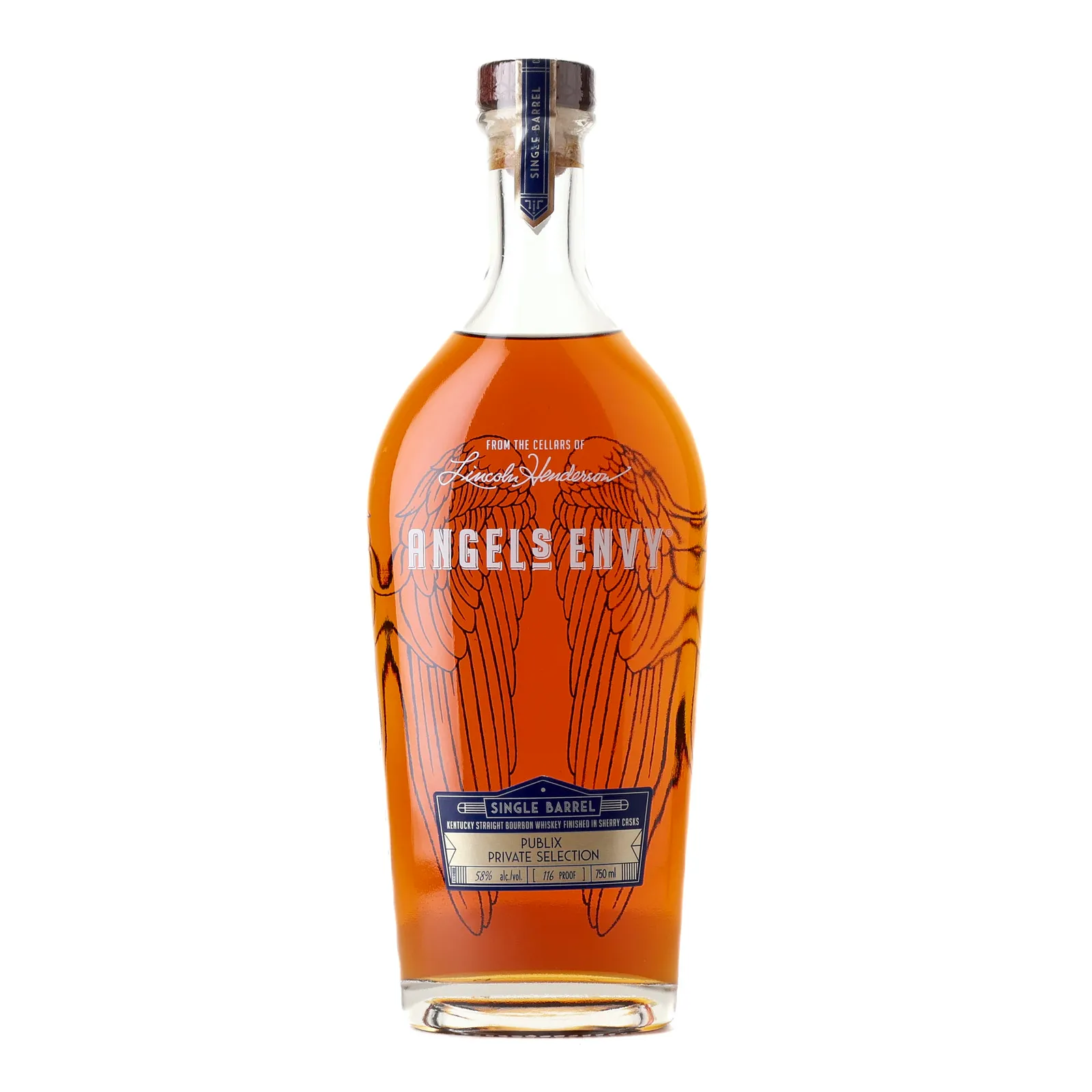Angel's Envy Single Barrel Publix Private Selection, Sherry Cask, Cask #SH-CE134, 58% whisky bottle