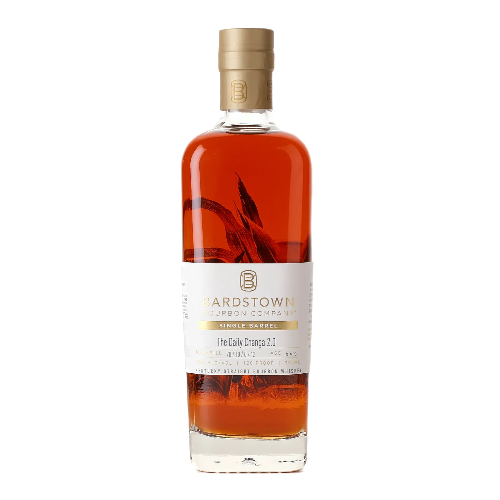 Bardstown Bourbon Company Single Barrel 'The Daily Changa 2.0' 6 Year Old, 60% whisky bottle