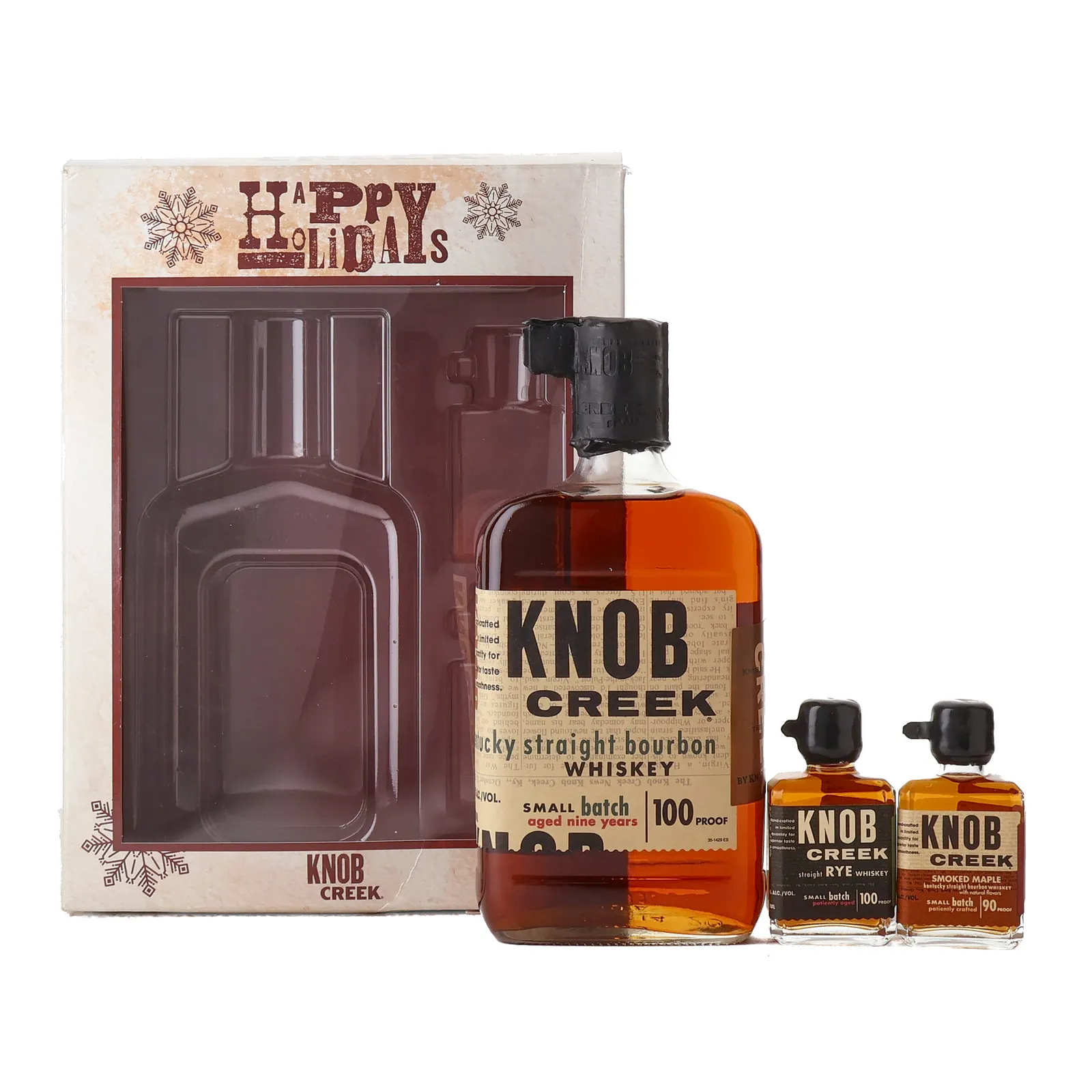 Knob Creek Small Batch No. 9 Year Old, 50% whisky bottle
