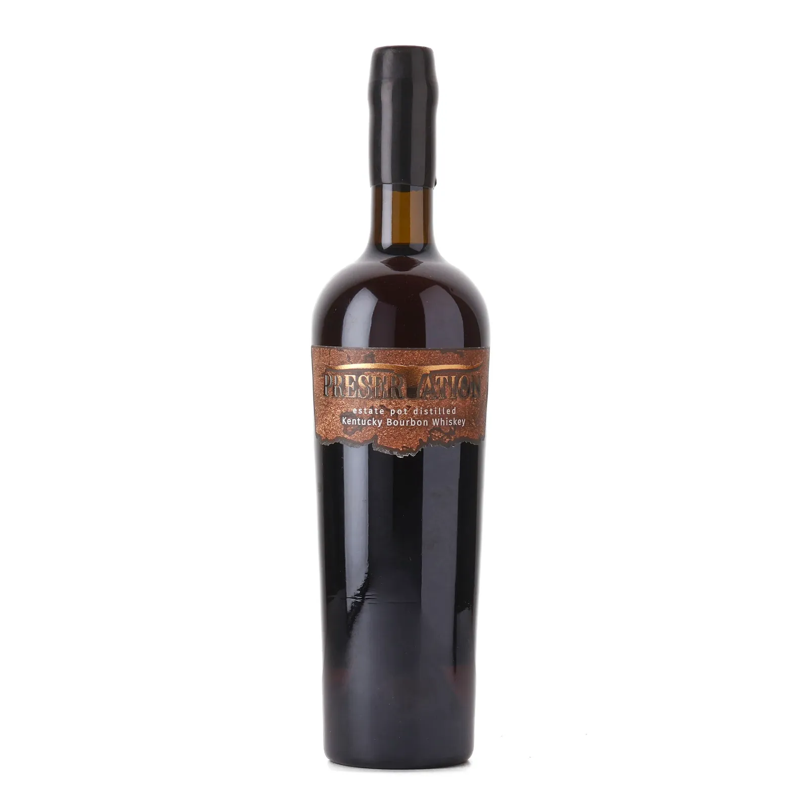 Preservation Estate Pot Distilled Wheated Kentucky Bourbon Whiskey 6 Year Old, 58.2% whisky bottle