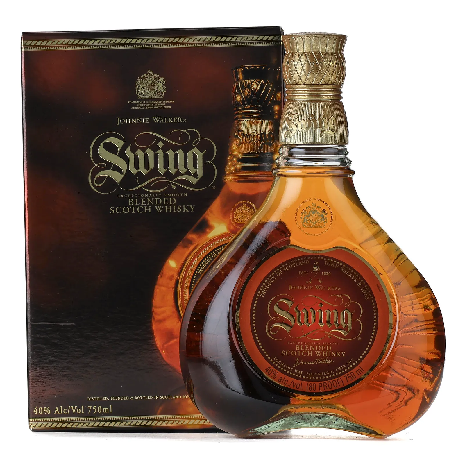 Johnnie Walker Swing, Sherry Cask, 2015, 40% whisky bottle