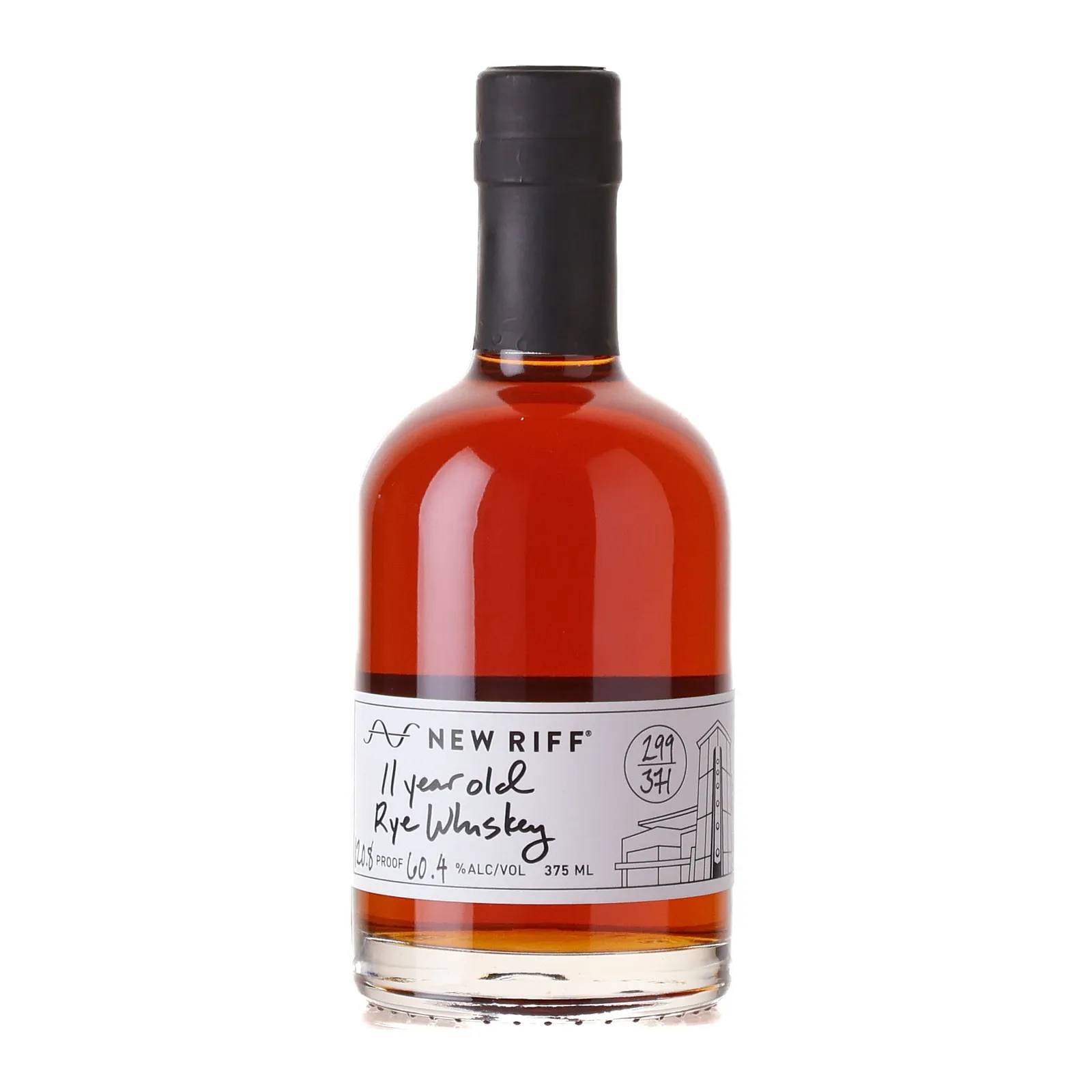 New Riff 11 Year Old Rye, New Oak Cask, 60.4% whisky bottle