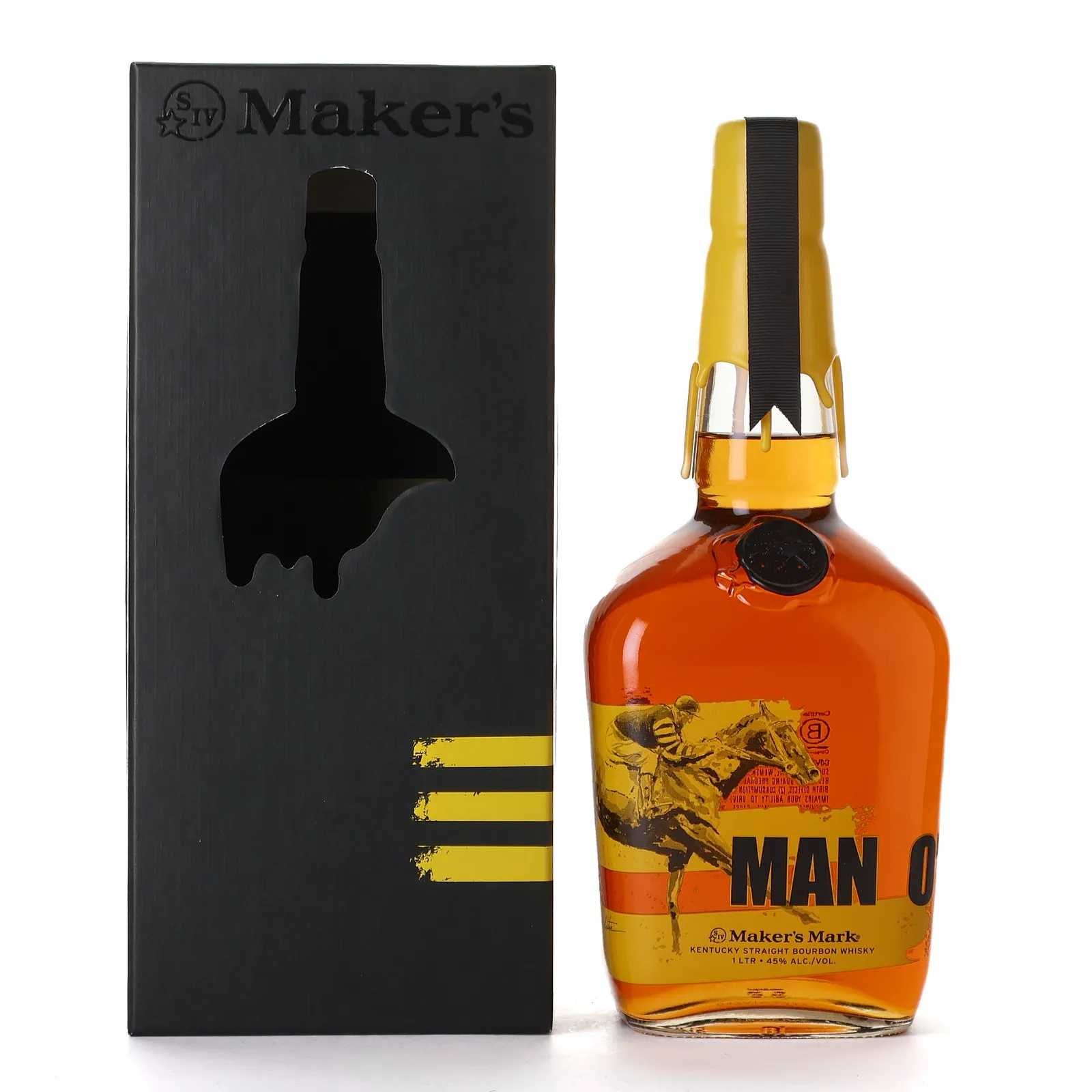 Maker's Mark Greats of the Gate Man O' War, 2024, 45% whisky bottle