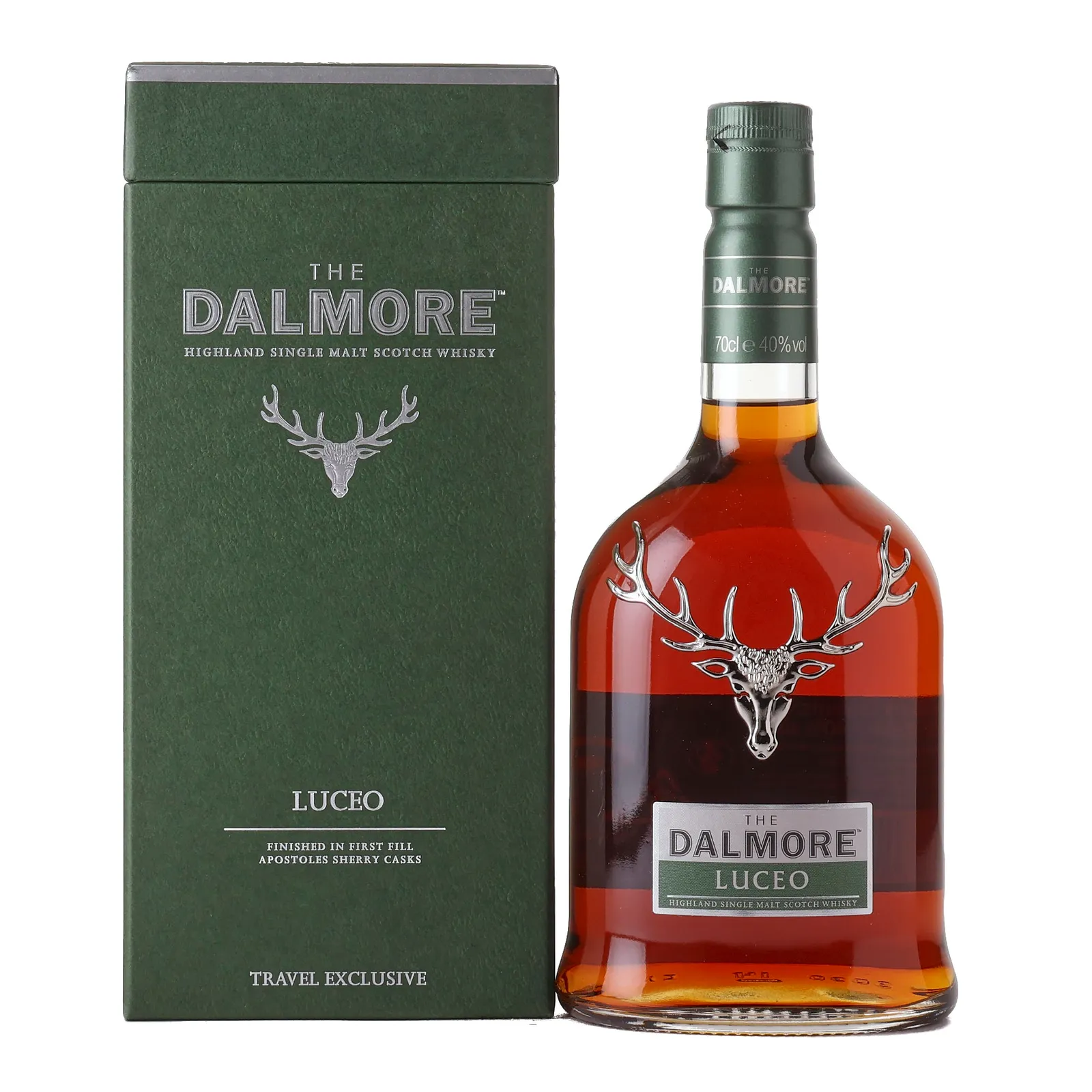 Dalmore Luceo, American White Oak Ex-Bourbon & First-Fill Apostoles Sherry Cask, 2016, 40% whisky bottle