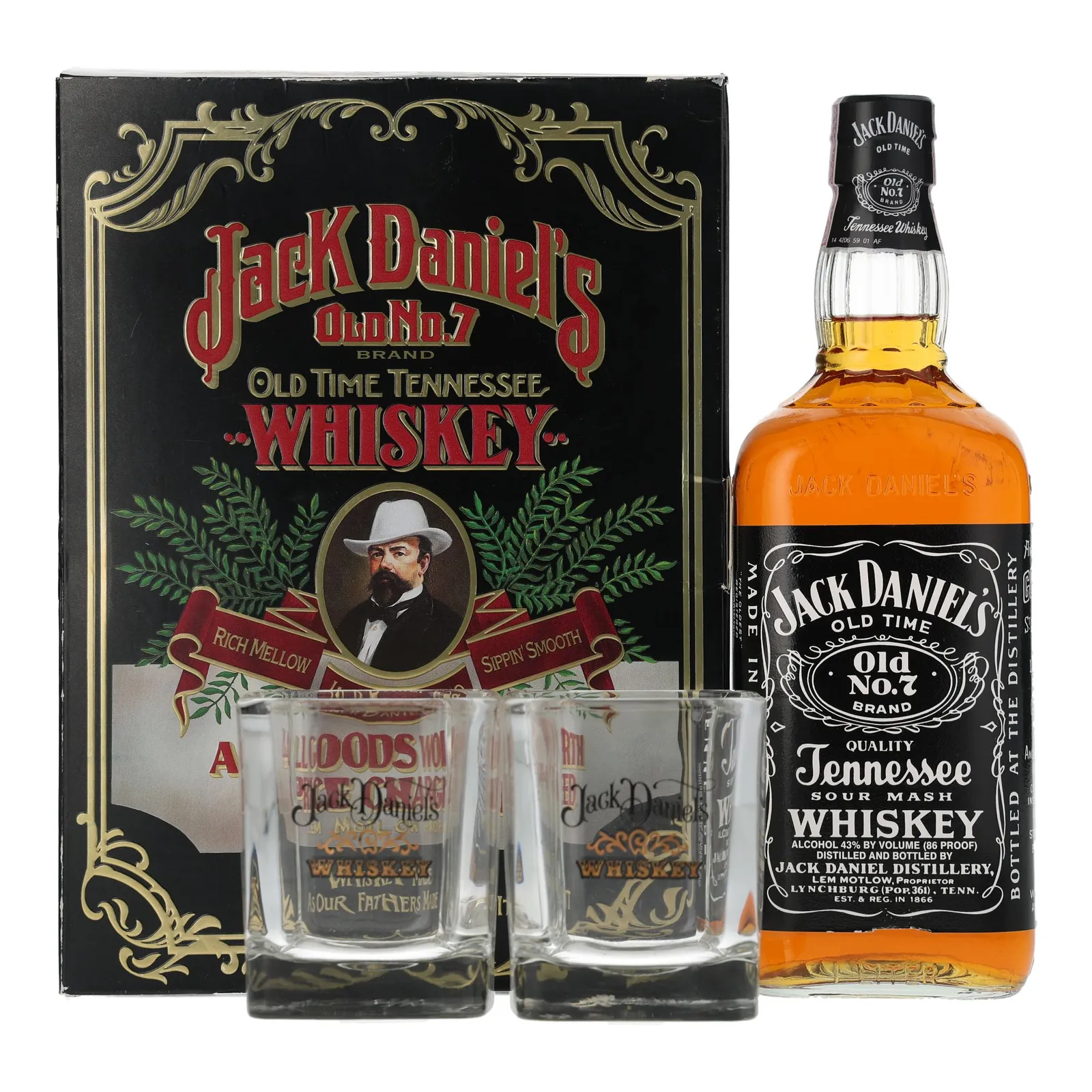 Jack Daniel's Old No. 7 Tennessee Sour Mash Whiskey, New Charred American Oak Cask, 2026, 40% whisky bottle