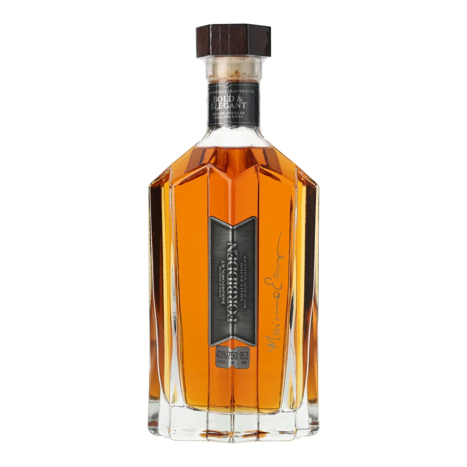 Forbidden Small Batch No. Bourbon 5 Year Old, Bourbon Cask, Batch No. 1, 2023, 47.6% whisky bottle