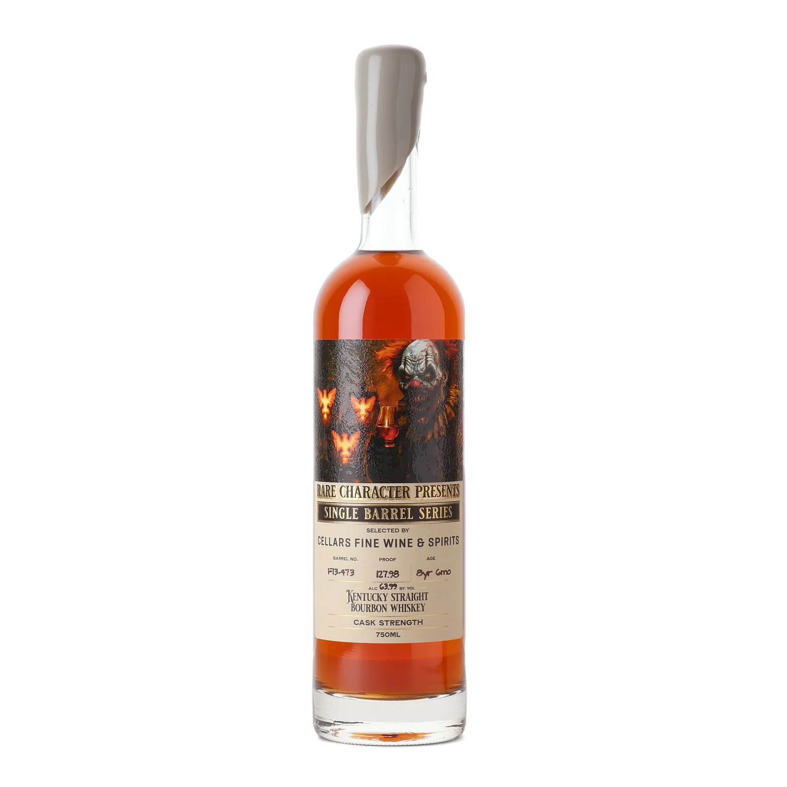 Rare Character Single Barrel Series 8 Year Old, Cask #F13-473, 2017, Rare Character, 63.99% whisky bottle